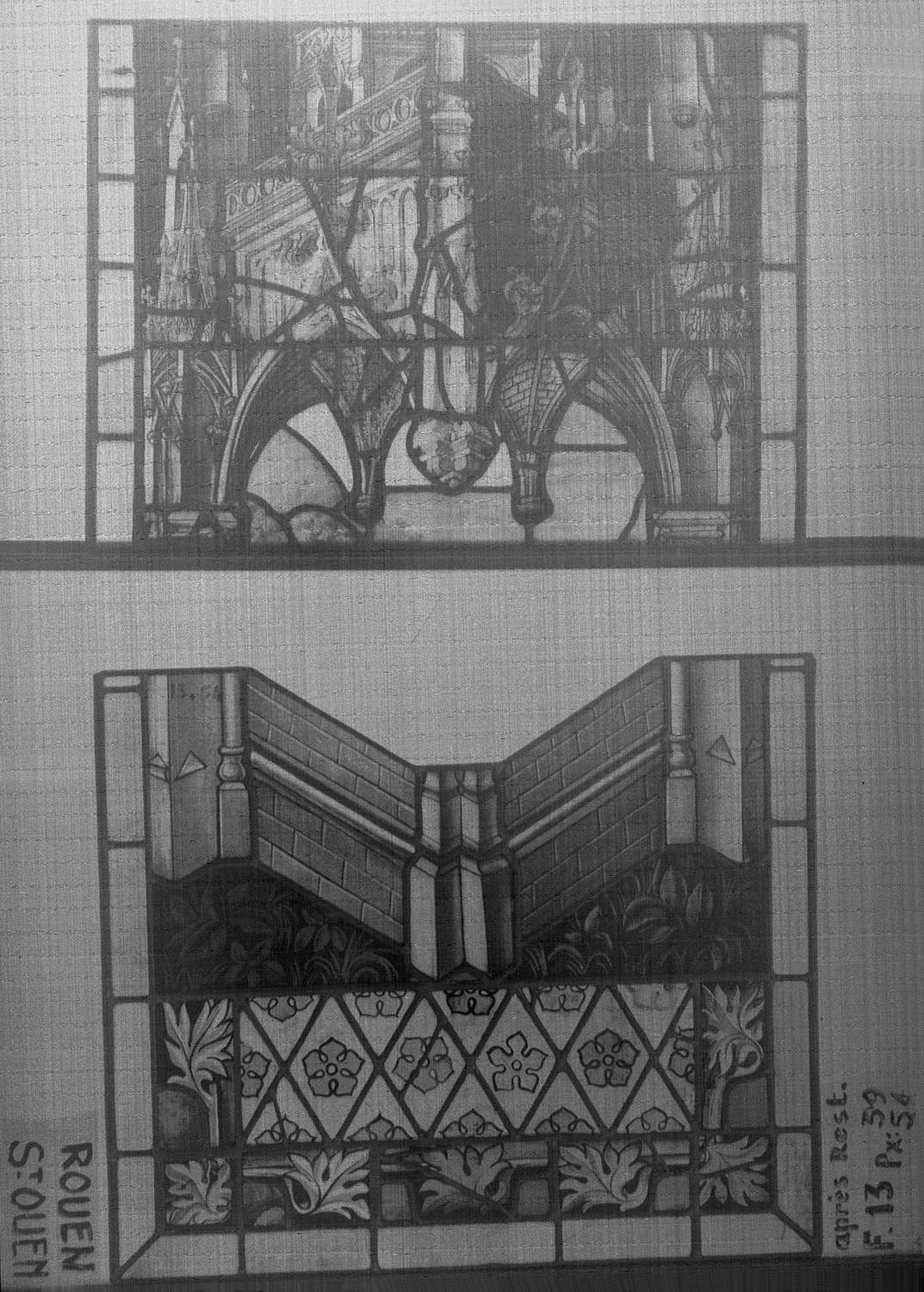 Fenêtre 13 ; Panneaux 39 - 54