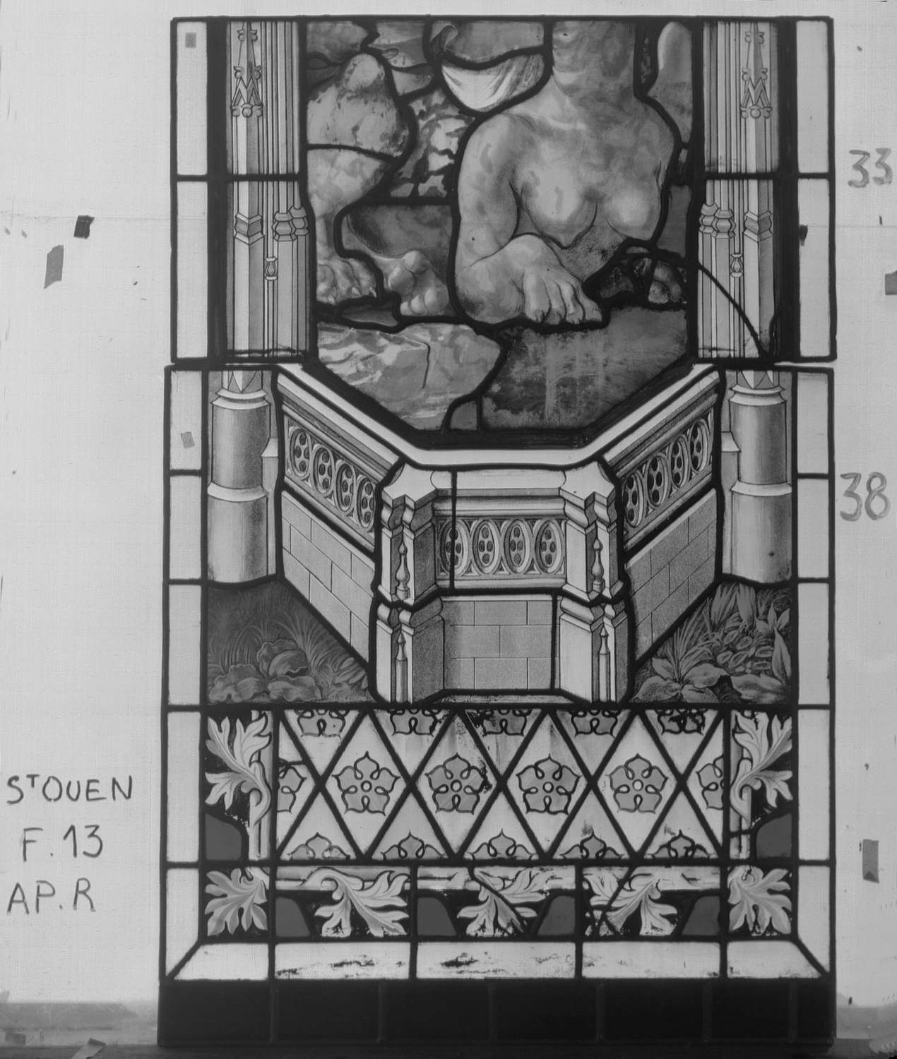 Fenêtre 13 ; Panneaux 33 - 38