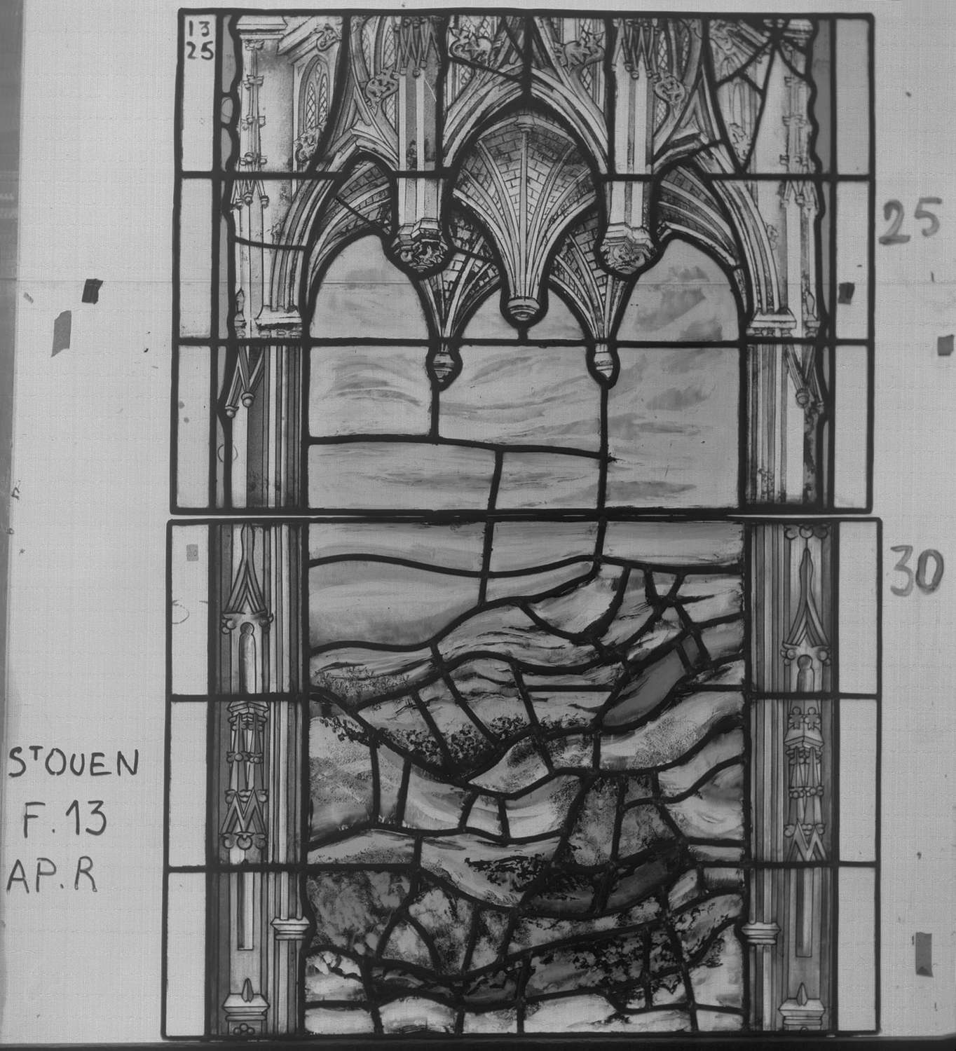 Fenêtre 13 ; Panneaux 25 - 30