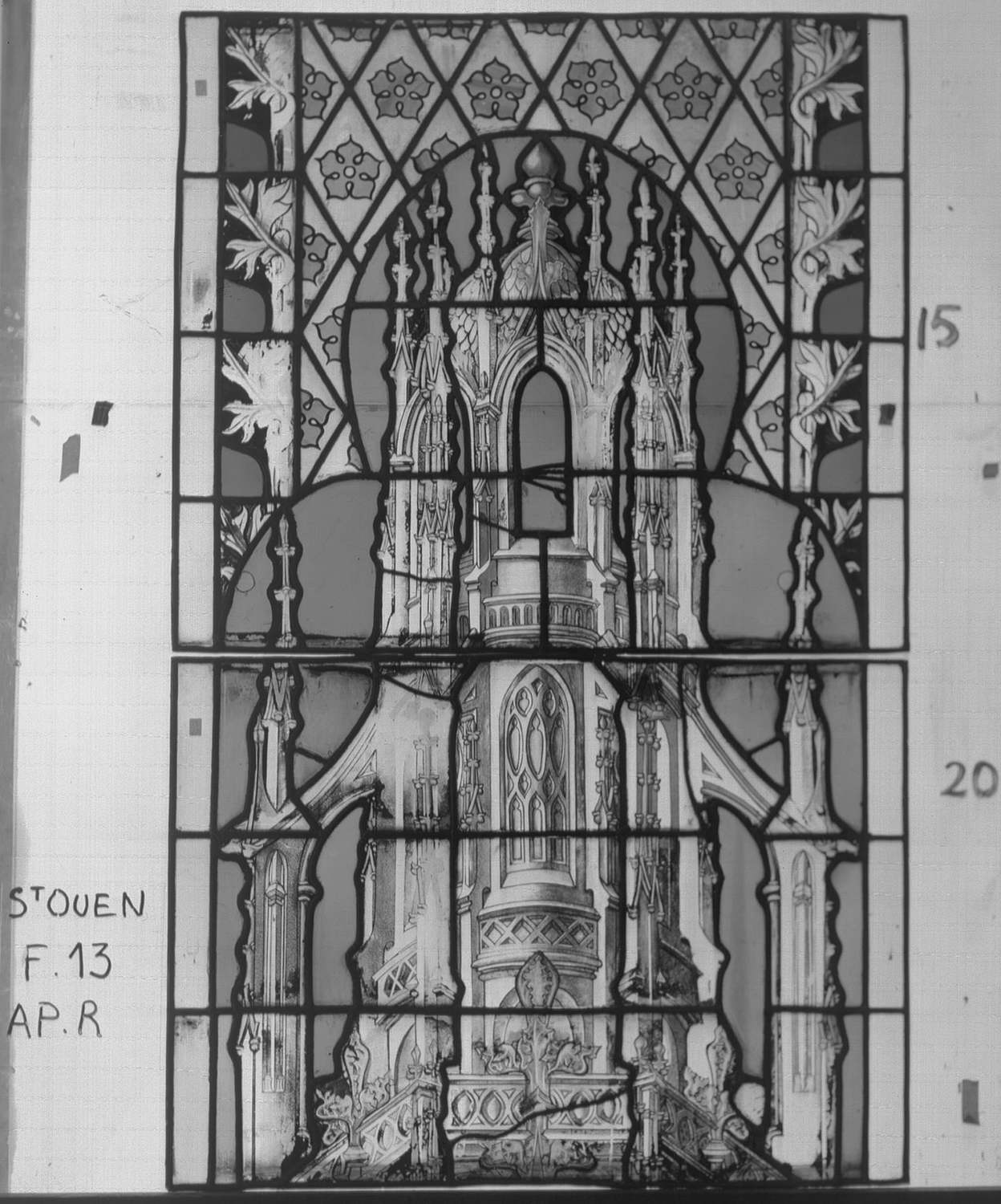 Fenêtre 13 ; Panneaux 15 - 20