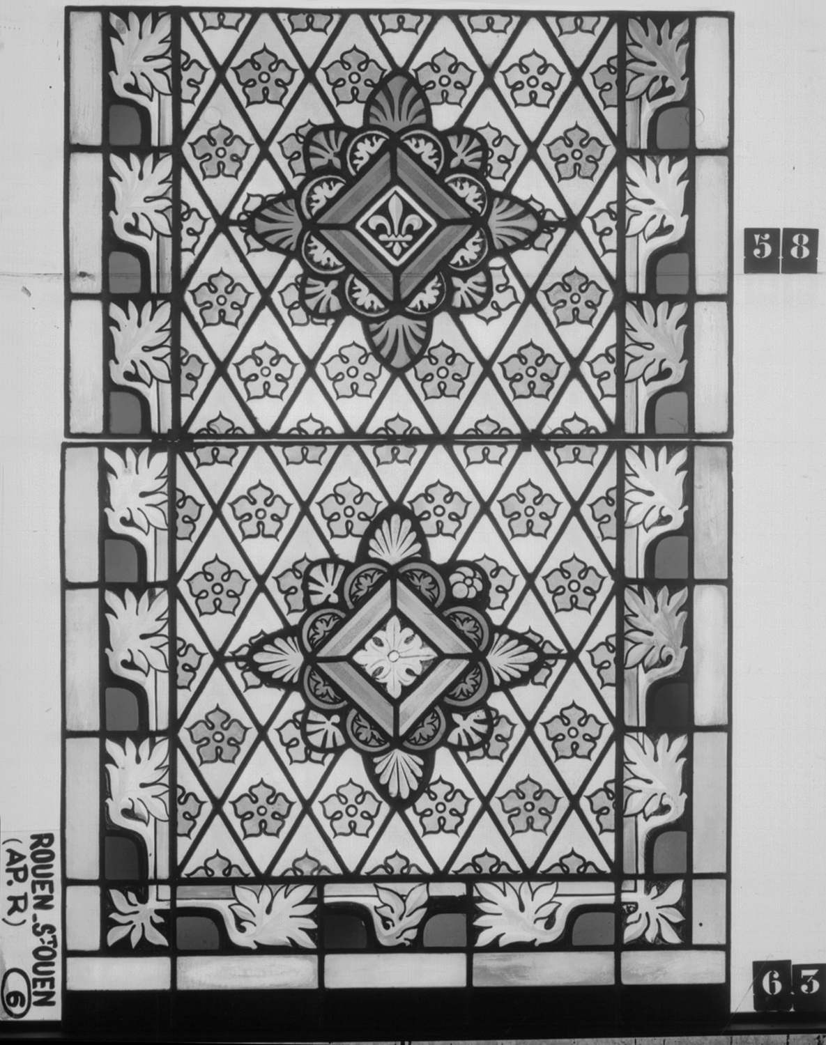 Fenêtre 6 ; Panneaux 58 - 63