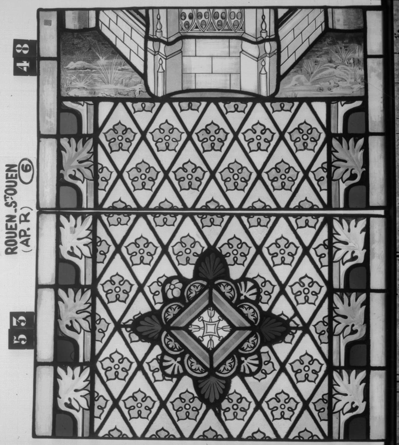 Fenêtre 6 ; Panneaux 53 - 48