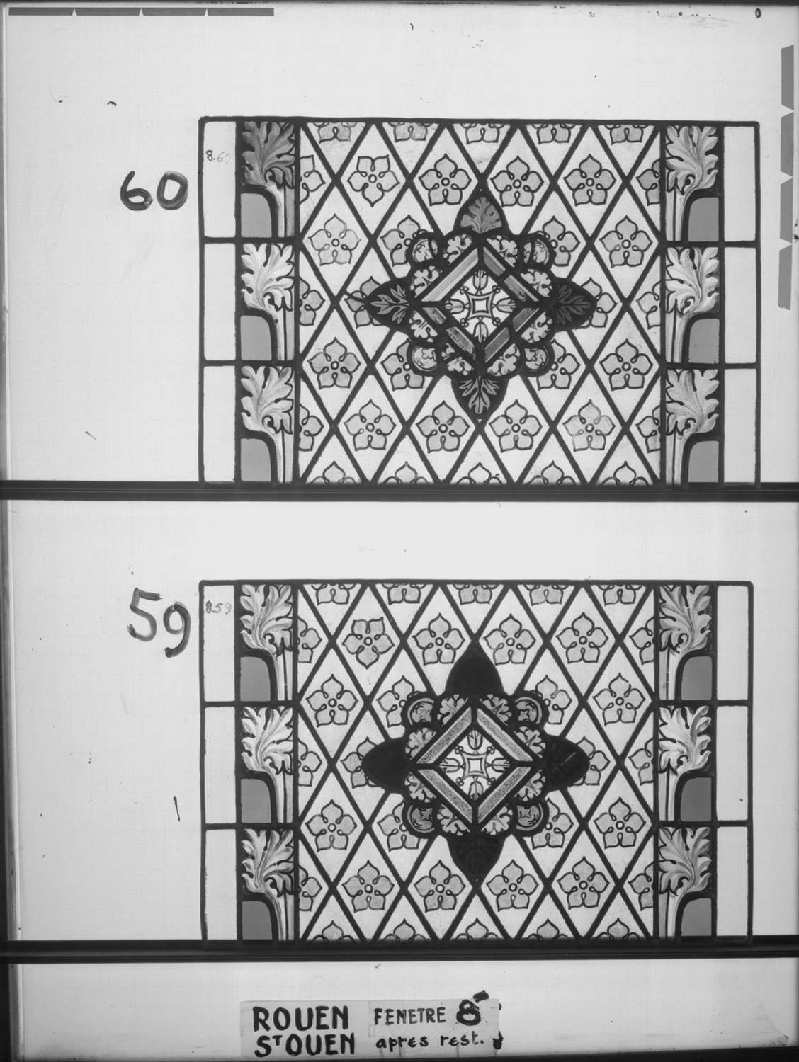 Fenêtre 8 ; Panneaux 59 - 60