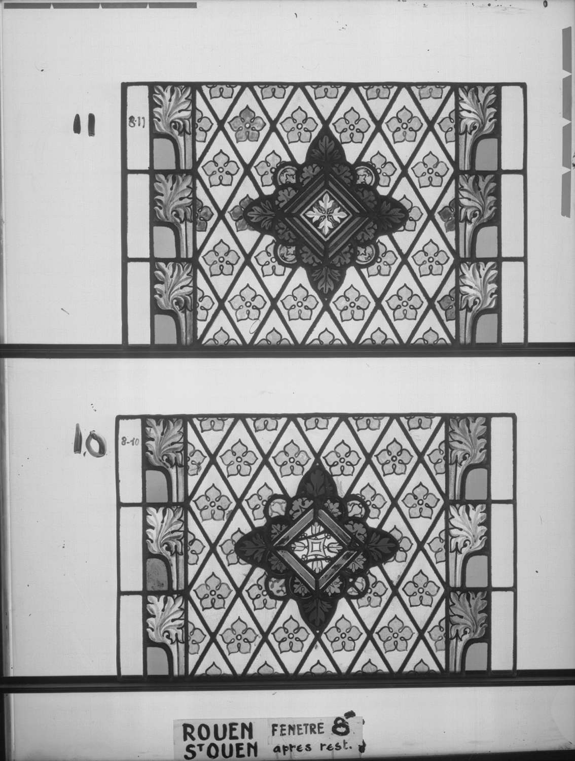 Fenêtre 8 ; Panneaux 10 - 11