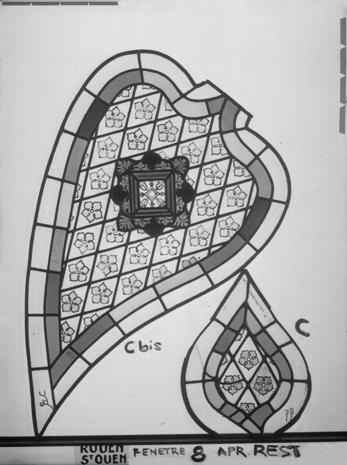 Fenêtre 8 ; Fragments C – C bis