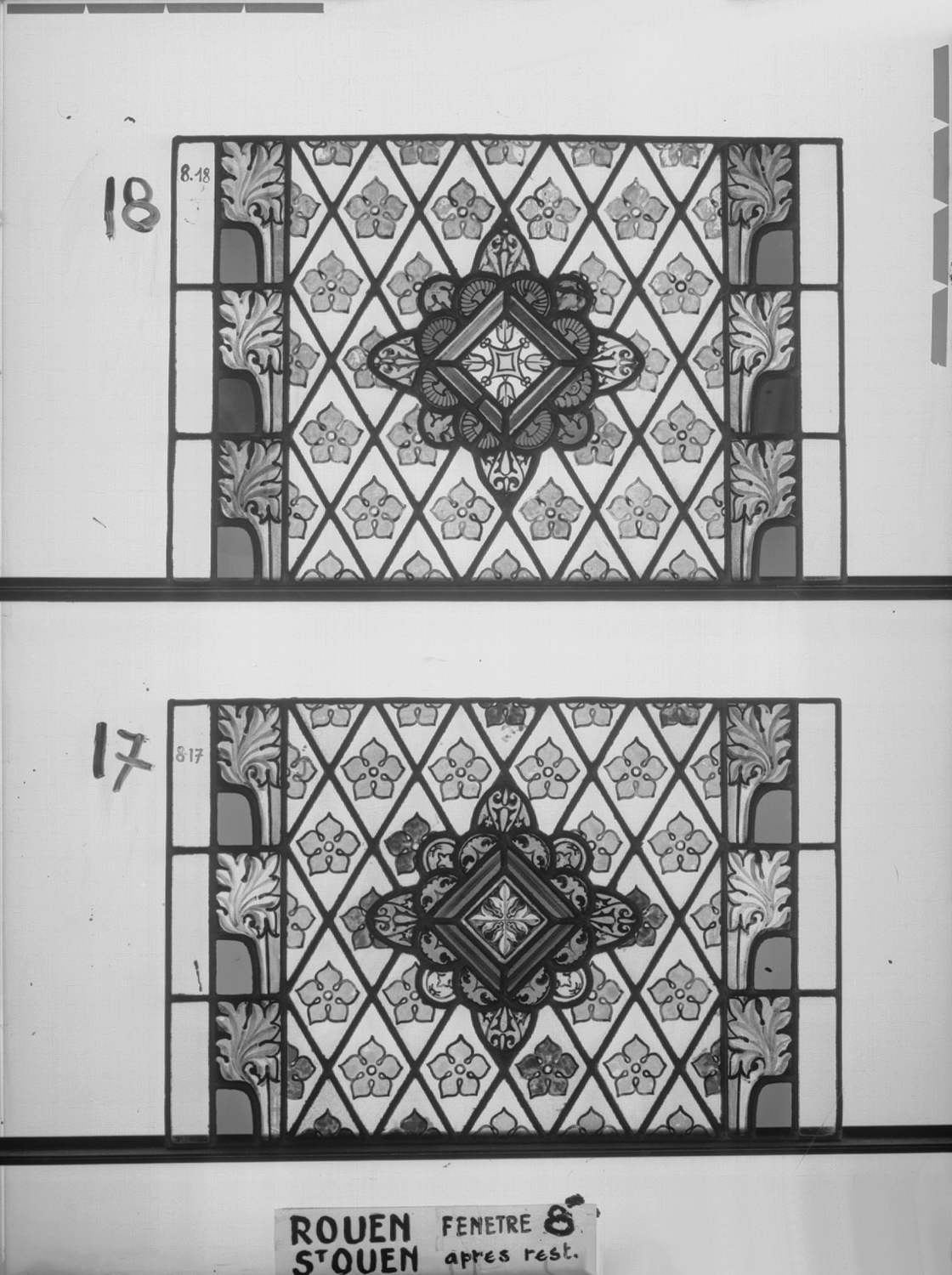 Fenêtre 8 ; Panneaux 17 - 18