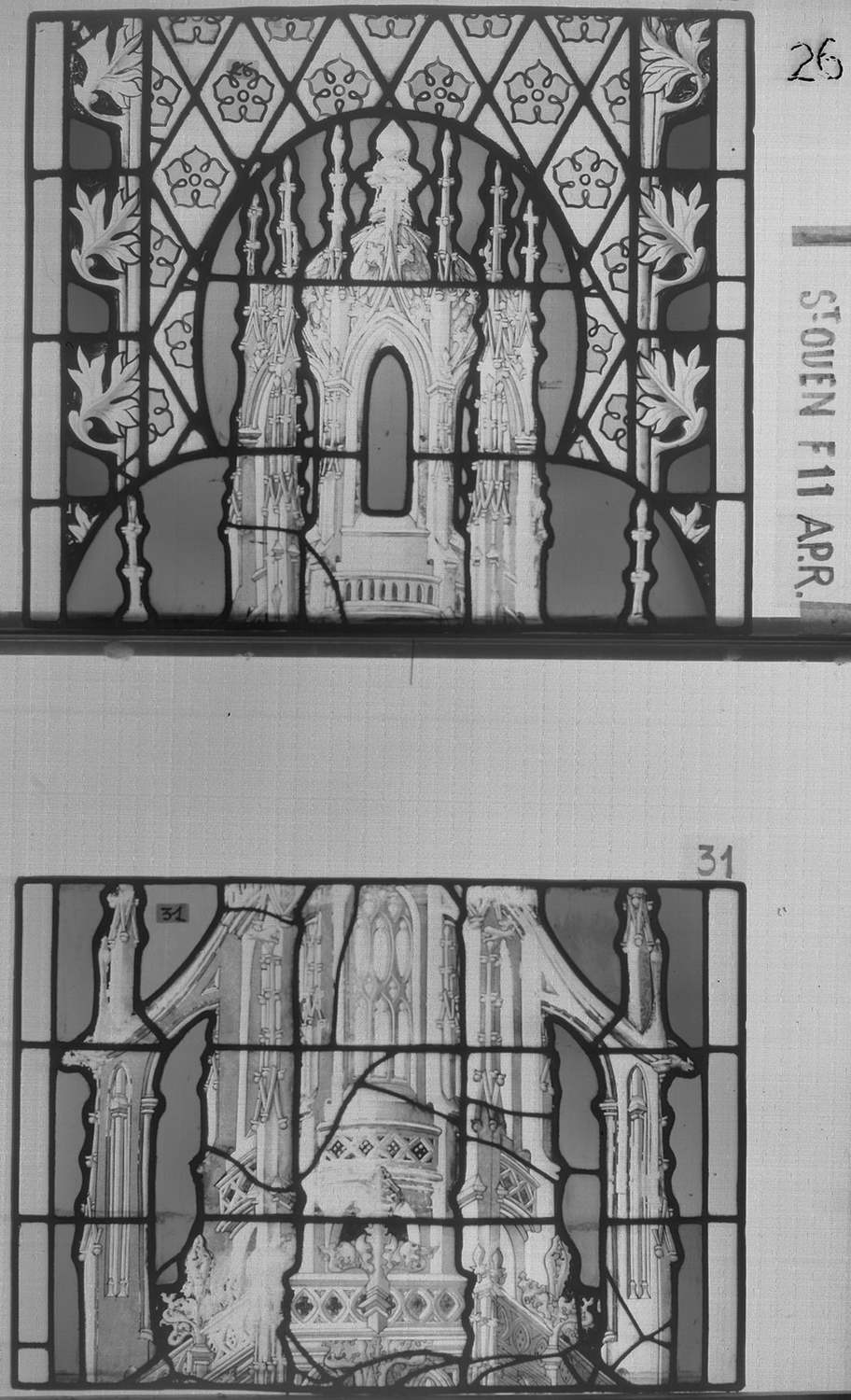 Fenêtre 11 ; Panneaux 26 - 31