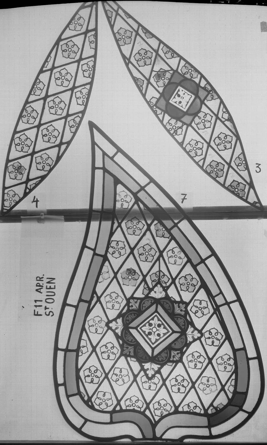 Fenêtre 11 ; Fragments 3 - 4 – 7