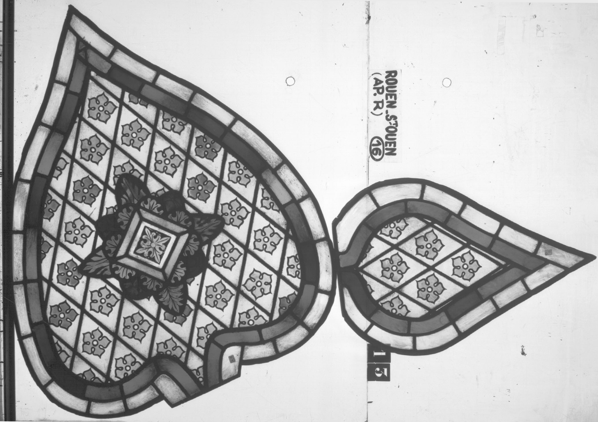 Fenêtre 16 ; Fragments 13 – 13 bis