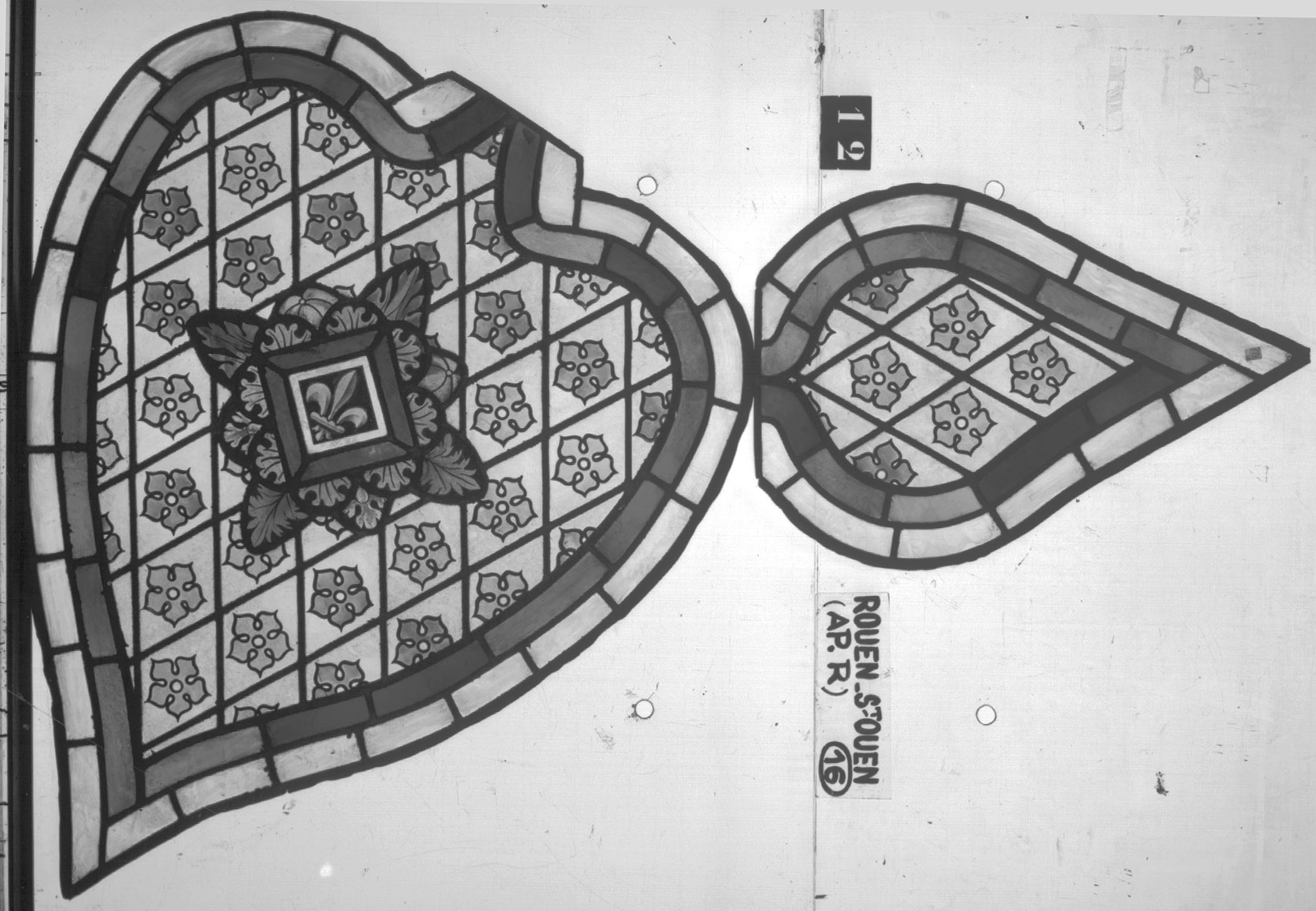 Fenêtre 16 ; Fragments 12 – 12 bis