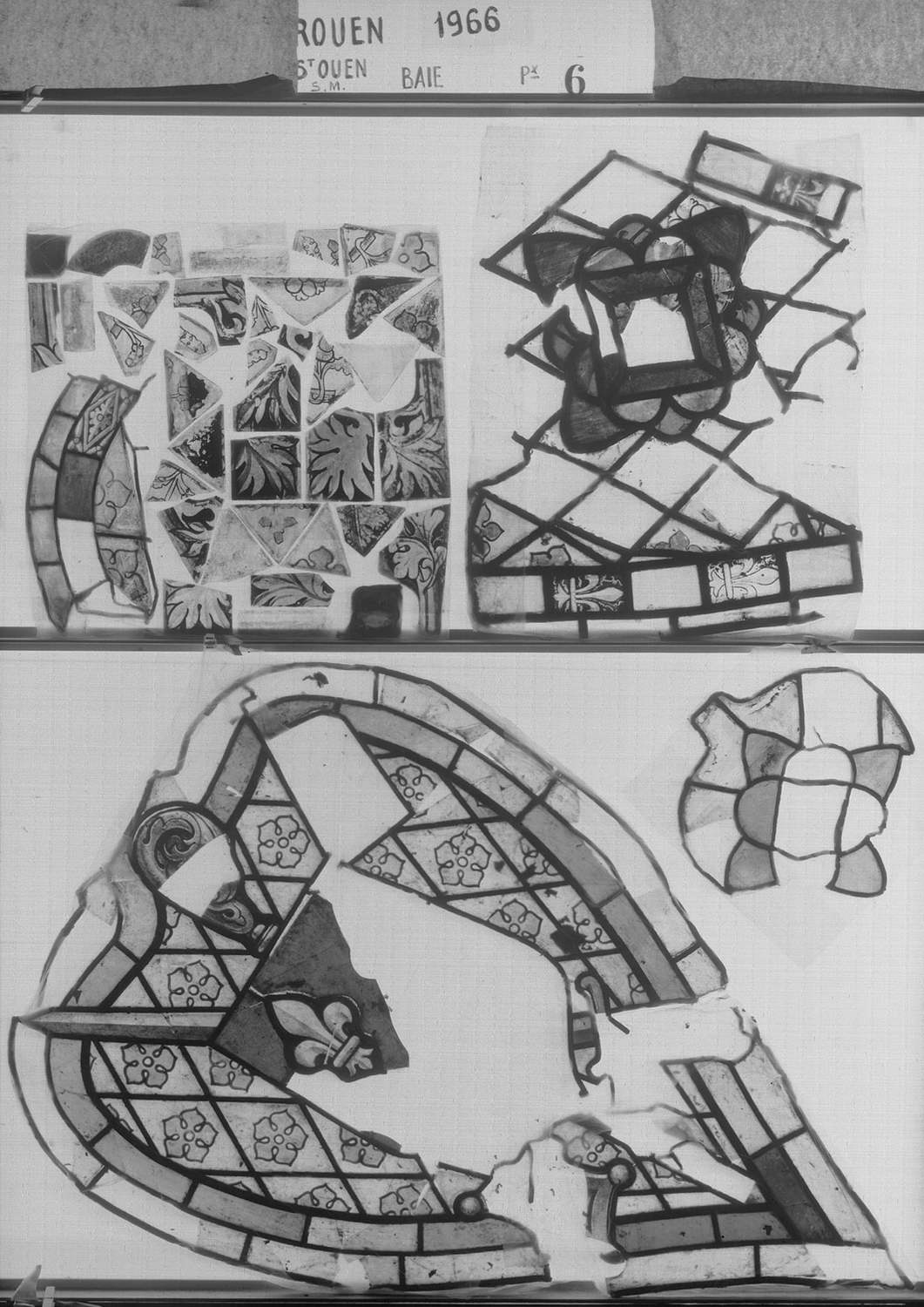 Panneau 6 ; Fragments