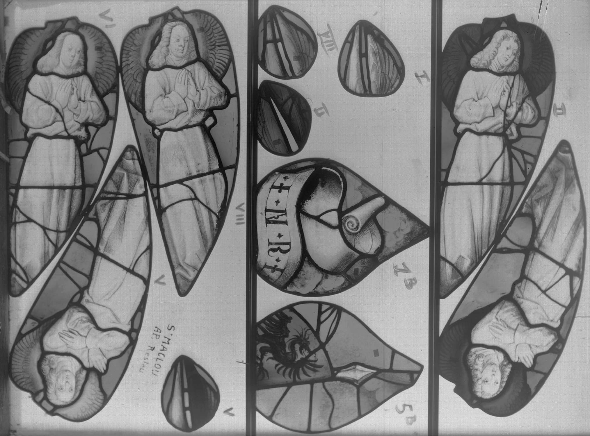 Fragments V - VI - VIII - I - II - 1B – 5B (Anges)