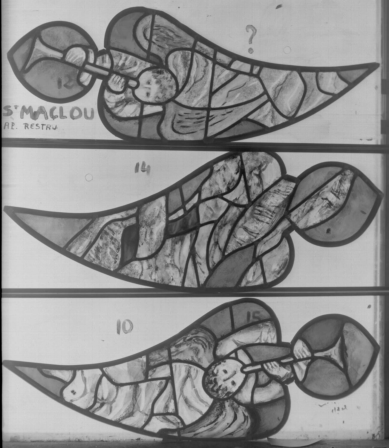 Fragments 14 – 10 – un fragment non numéroté (Anges musiciens)