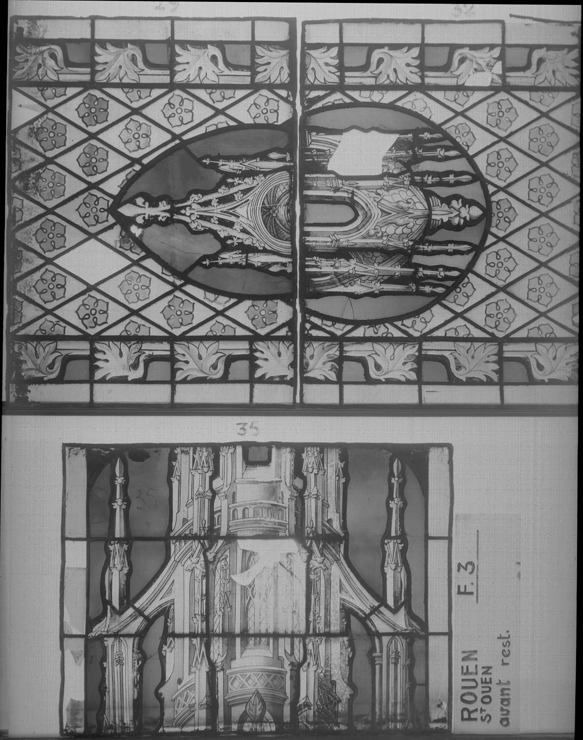 Fenêtre 3 ; Panneaux 29 - 32 - 35