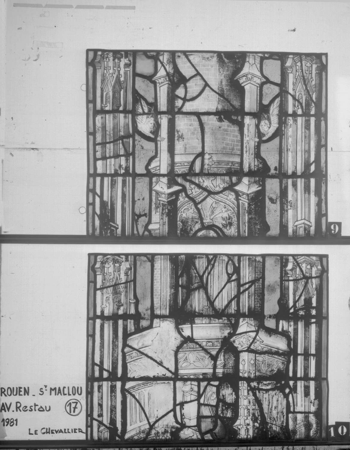 Fenêtre 17 ; Panneaux 9 - 10