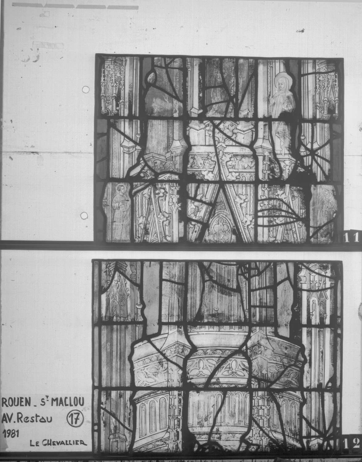 Fenêtre 17 ; Panneaux 11 - 12