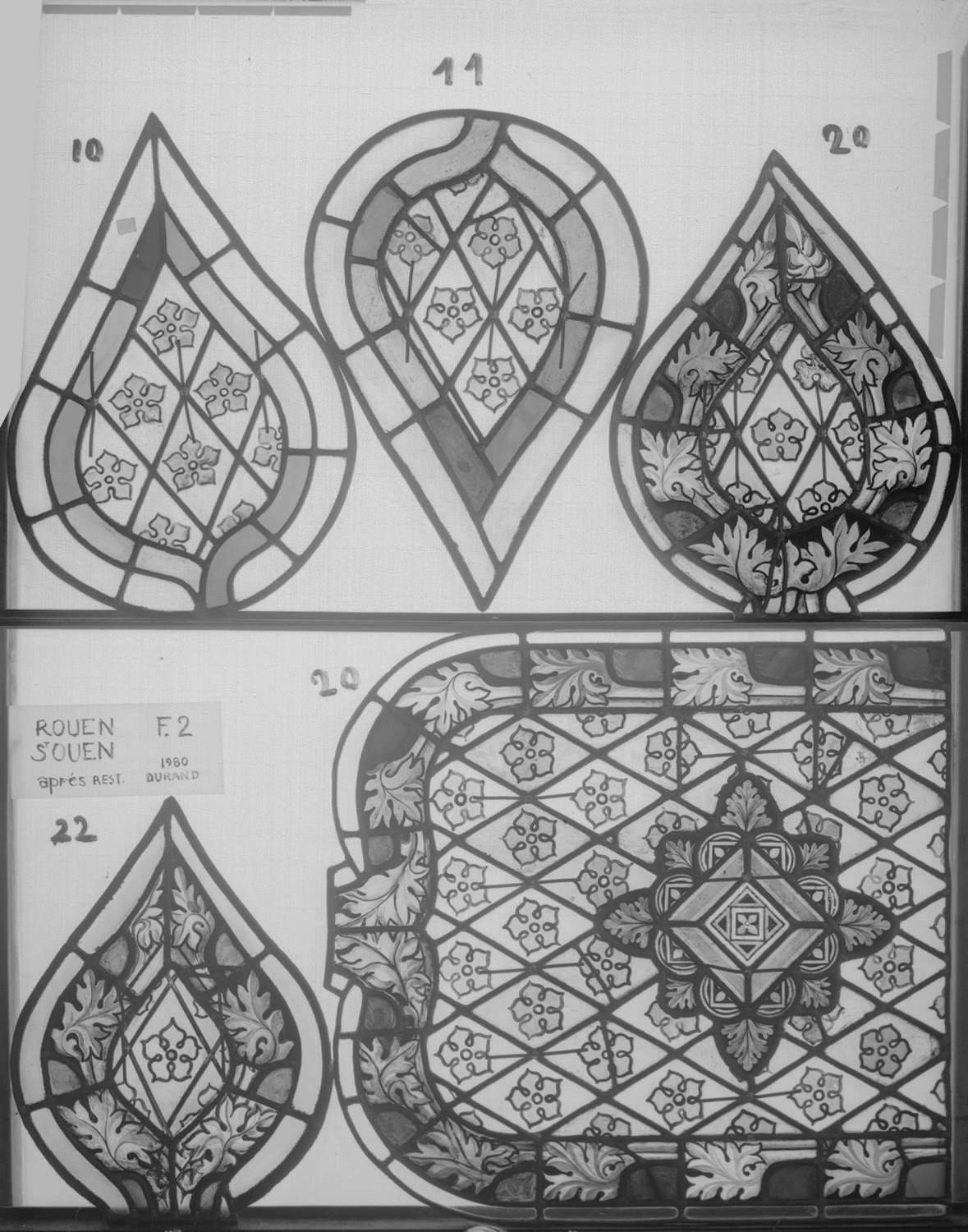 Fenêtre 2 ; Panneaux 10 - 11 - 20 - 23