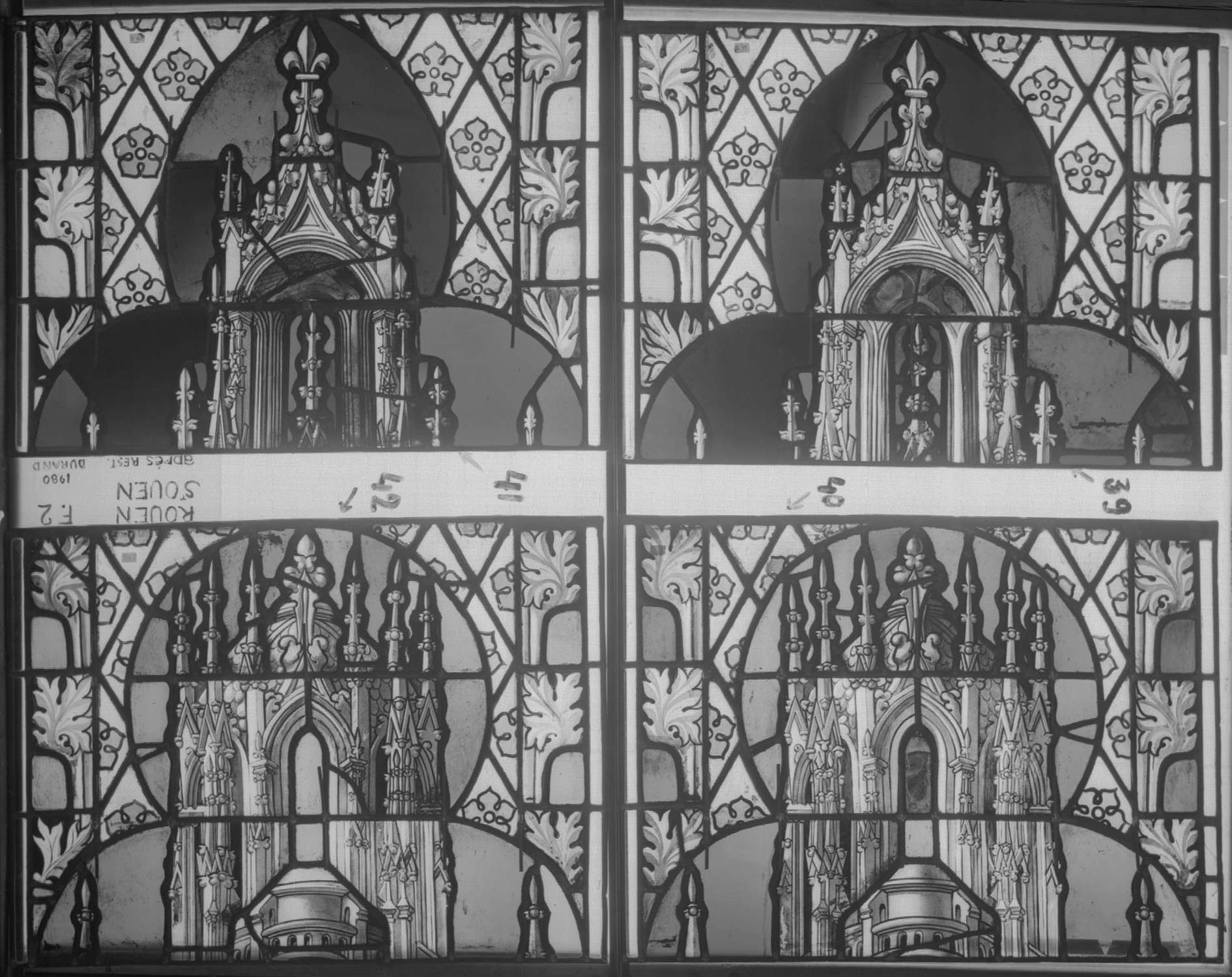 Fenêtre 2 ; Panneaux 39 - 40 - 41 - 42