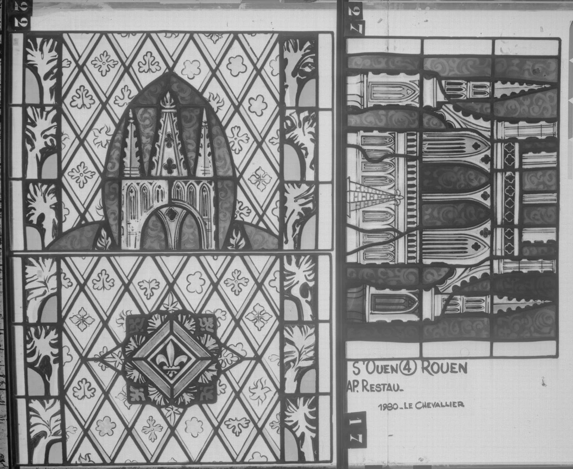 Fenêtre 4 ; Panneaux 27 – 22 – 17