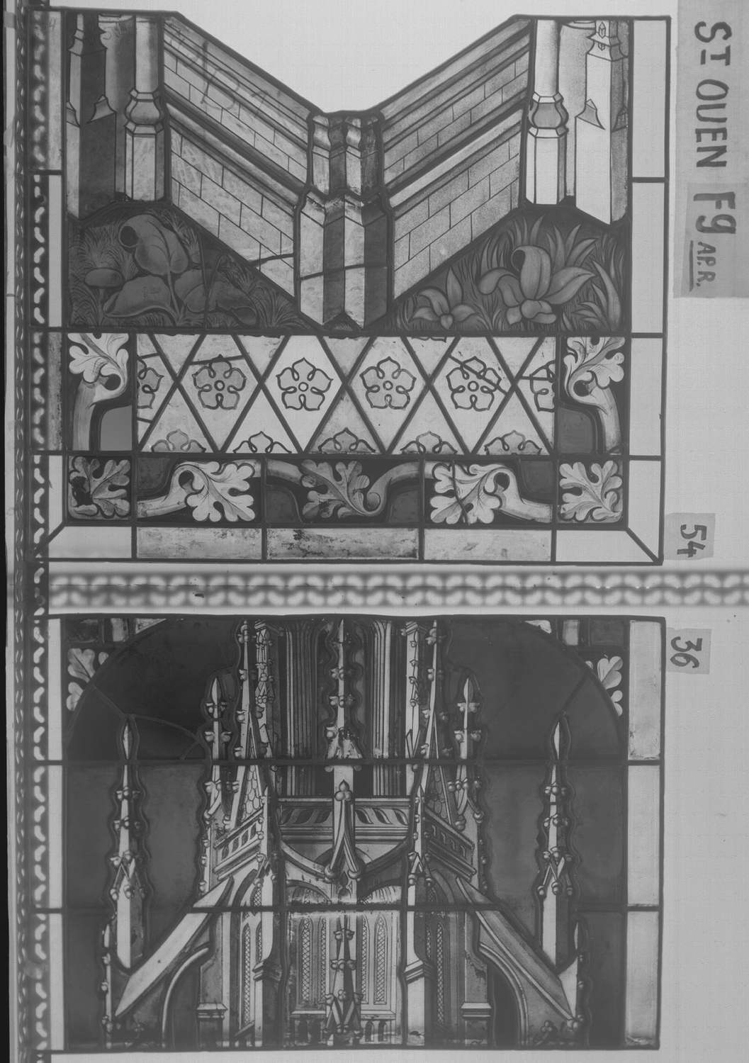 Fenêtre 9 ; Panneaux 36 - 54