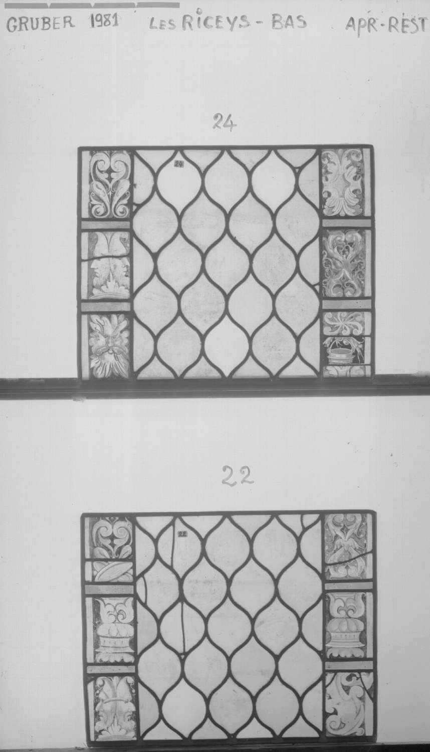 Fenêtre 9 ; Panneaux 22 - 24