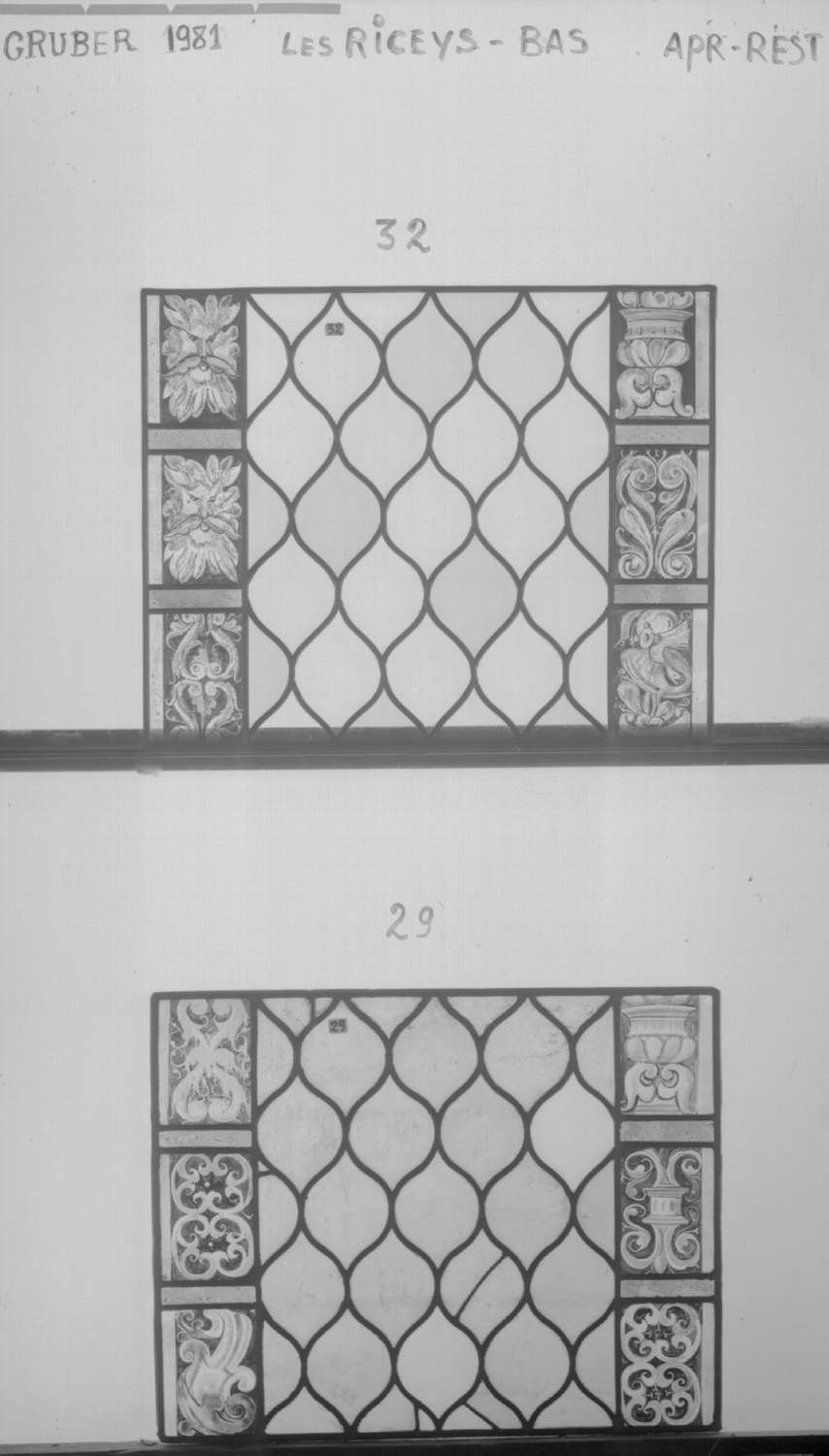 Fenêtre 9 ; Panneaux 29 - 32