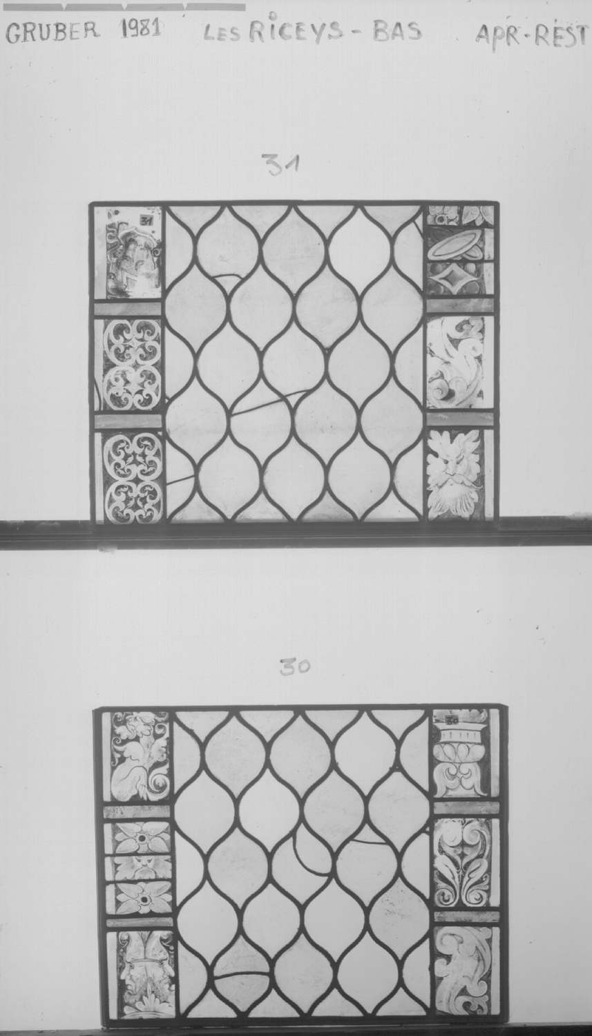 Fenêtre 9 ; Panneaux 30 - 31