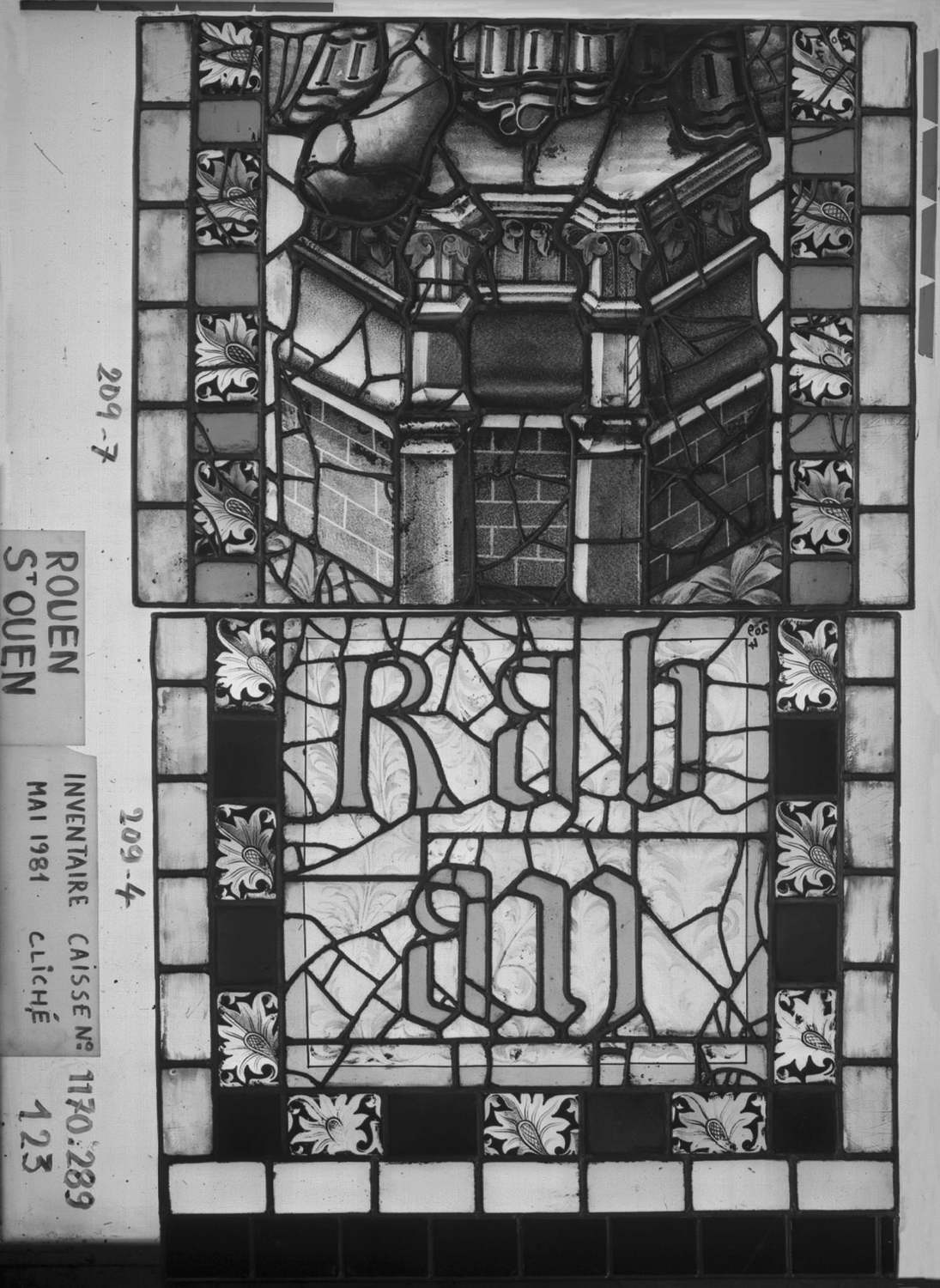 [Baie 209] ; Panneaux  209.4 - 209.7