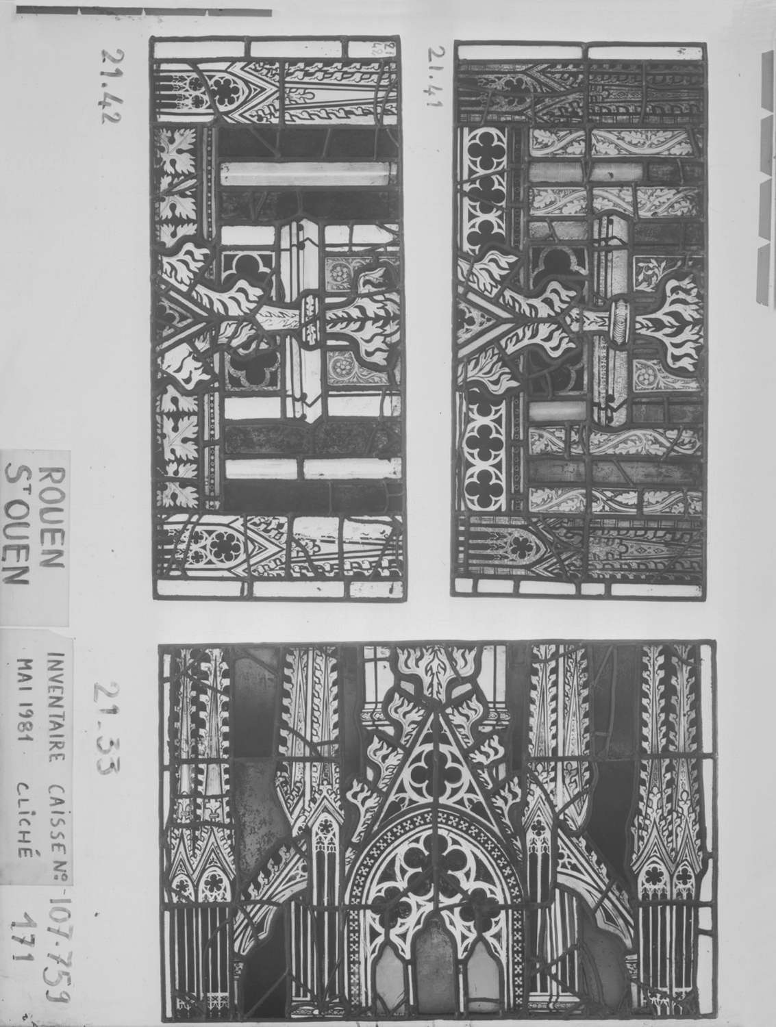 Panneaux  21.42 -  21.33 -  21.41