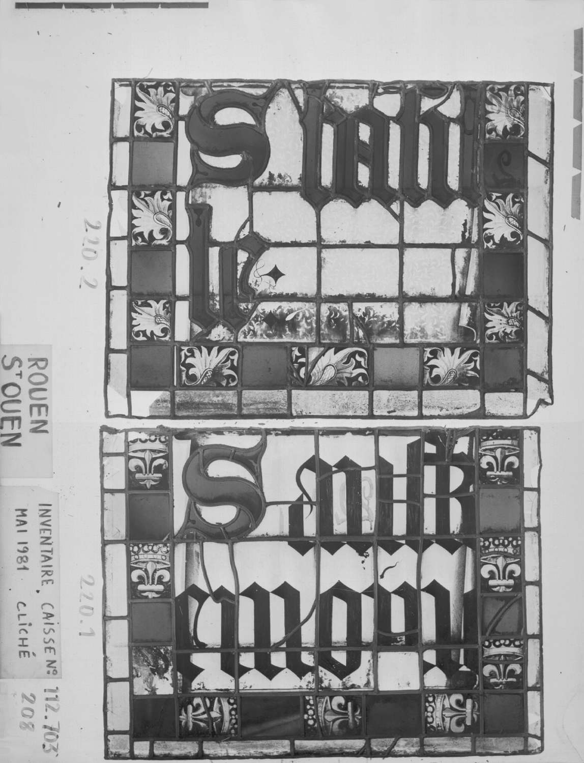 Panneaux 220.1 - 220.2