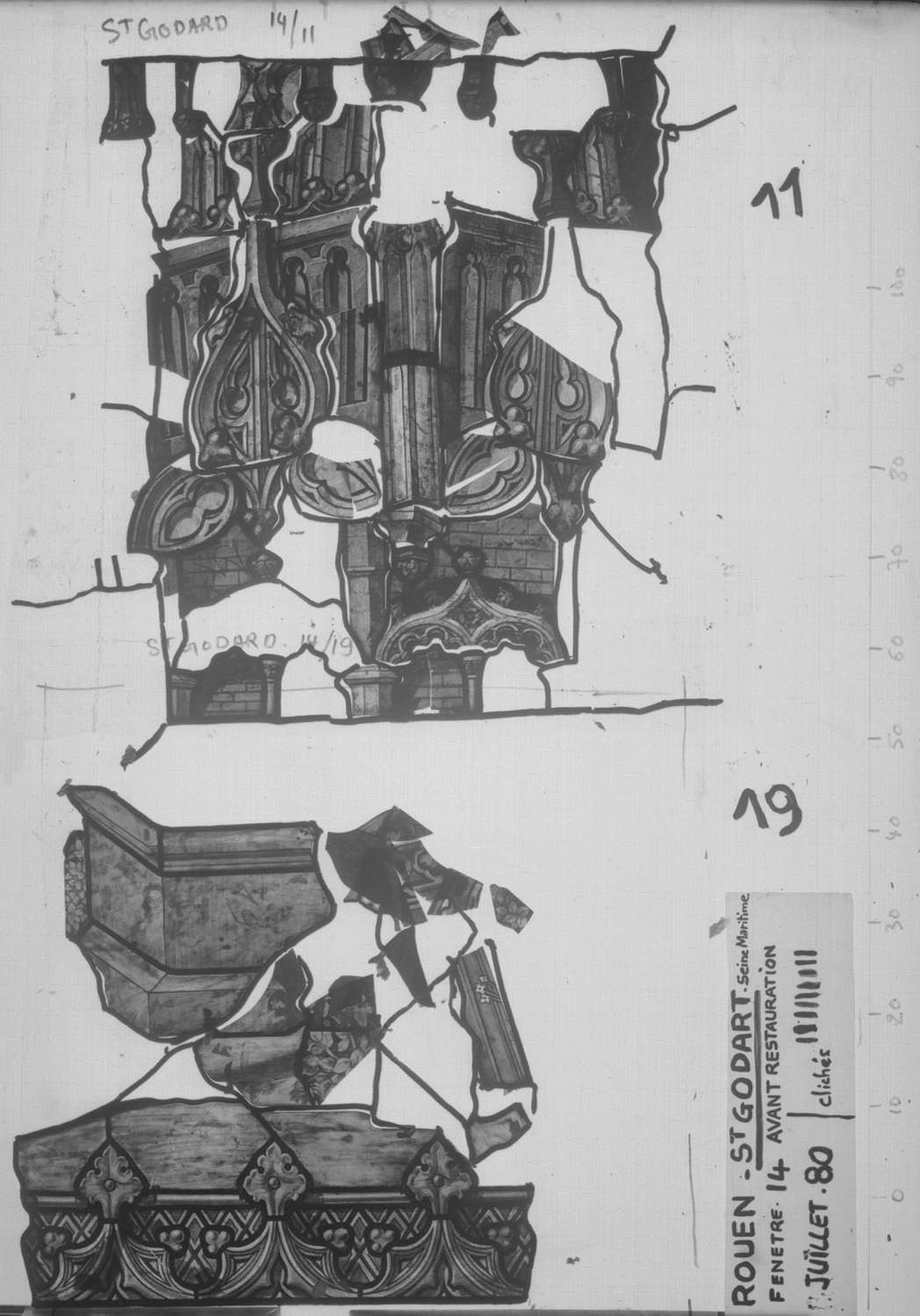 Fenêtre 14 ; Panneaux 11 - 19