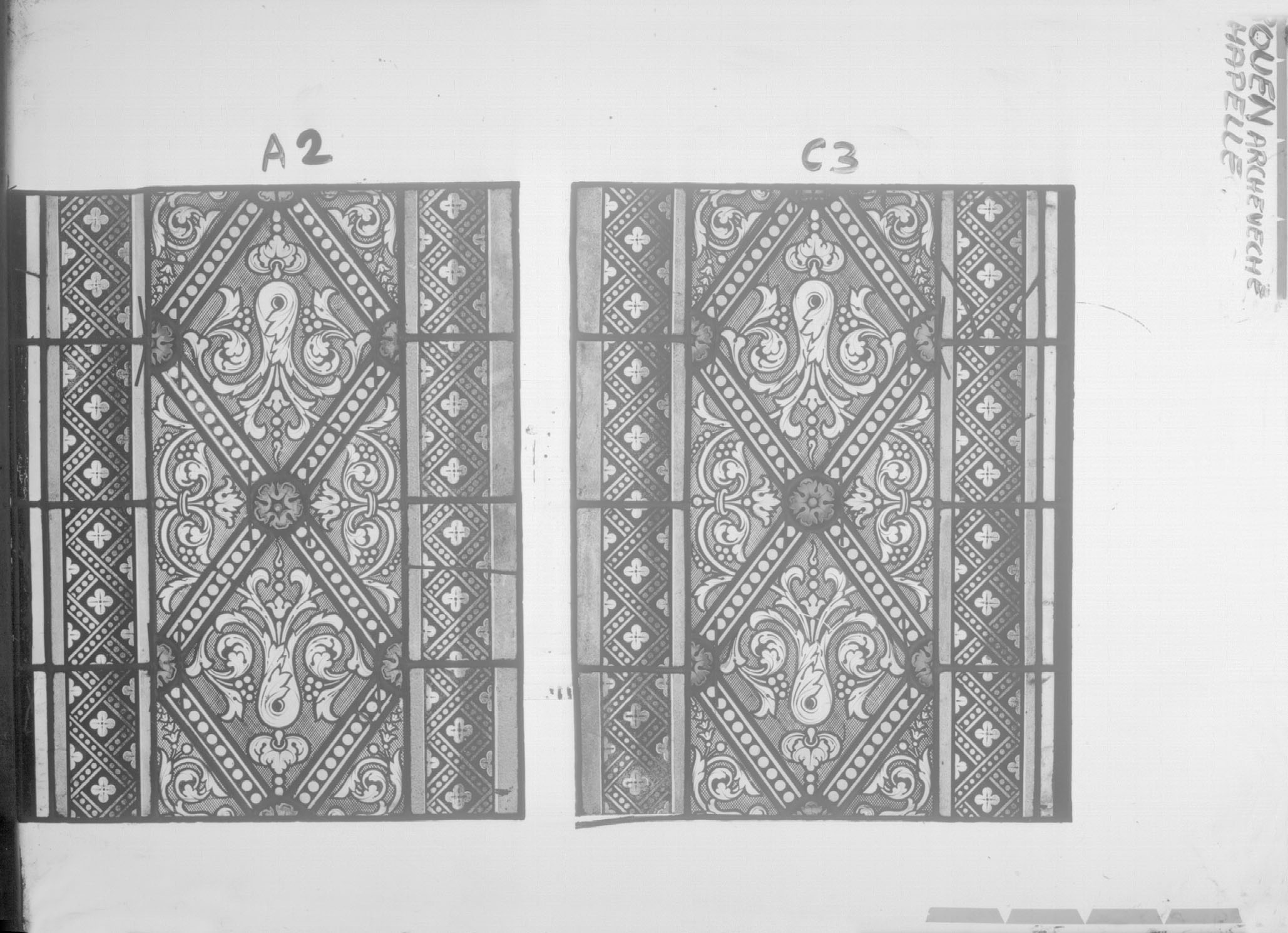 Chapelle ; Panneaux A2 - C3