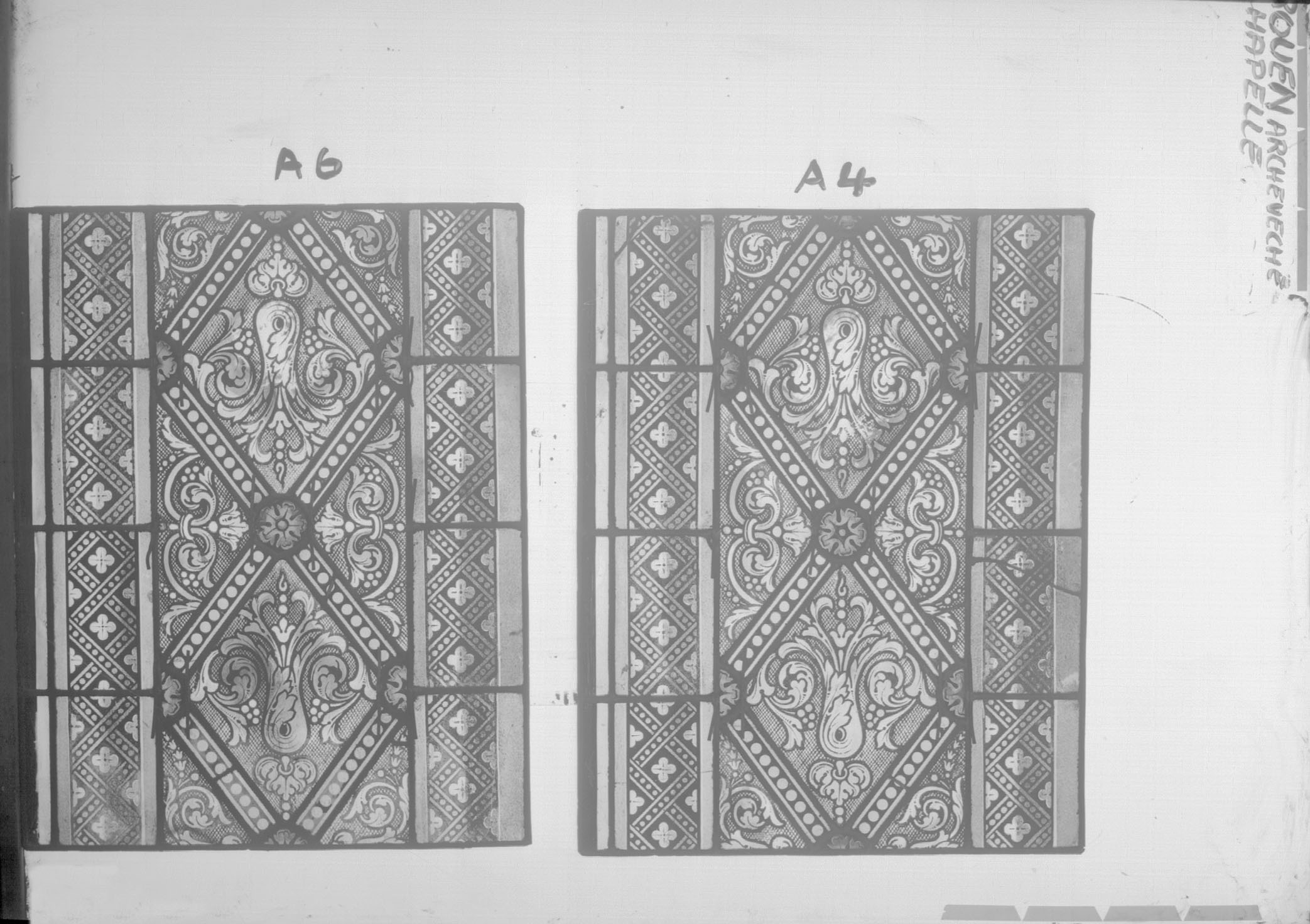 Chapelle ; Panneaux A6 - A4