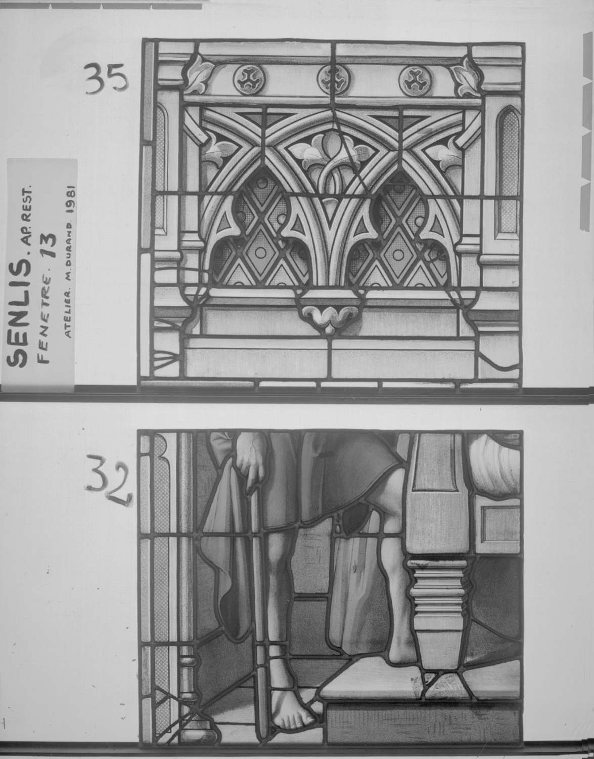 Fenêtre 13 ; Panneaux 35 - 32