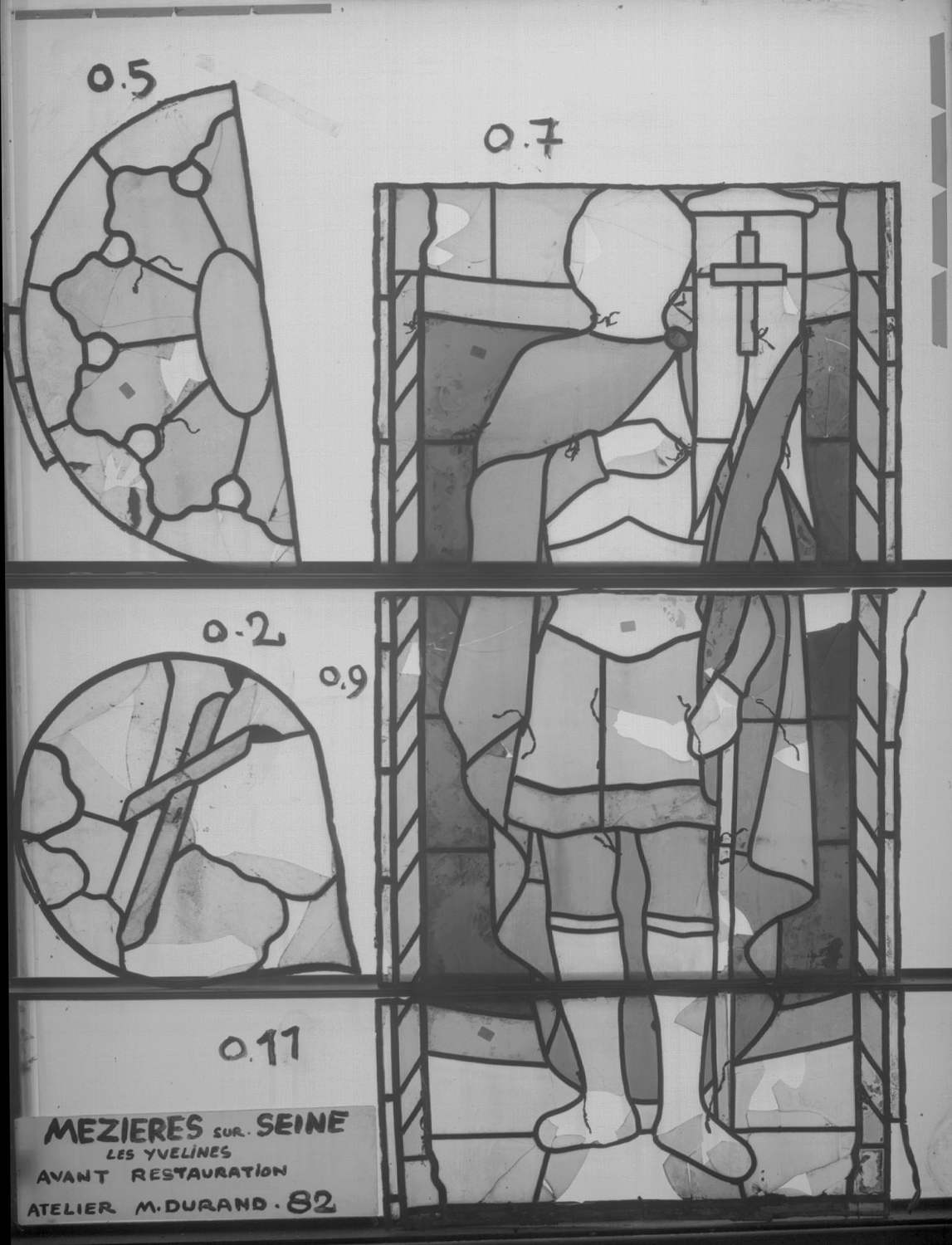 Fenêtre 0 ; Fragments 2 - 5 - 9 - 7 - 11