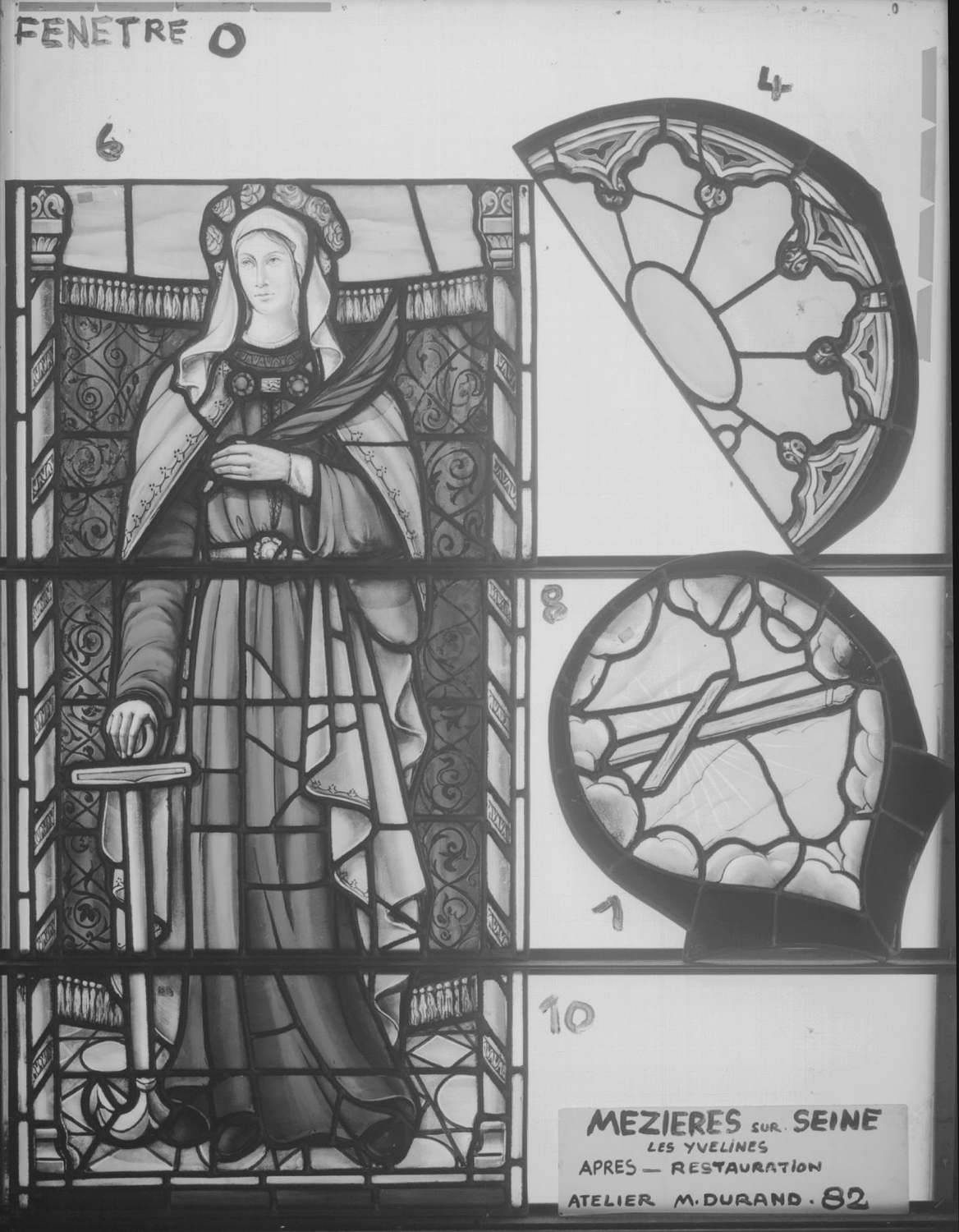 Fenêtre 0 ; Fragments 1 - 4 - 6 - 8 - 10