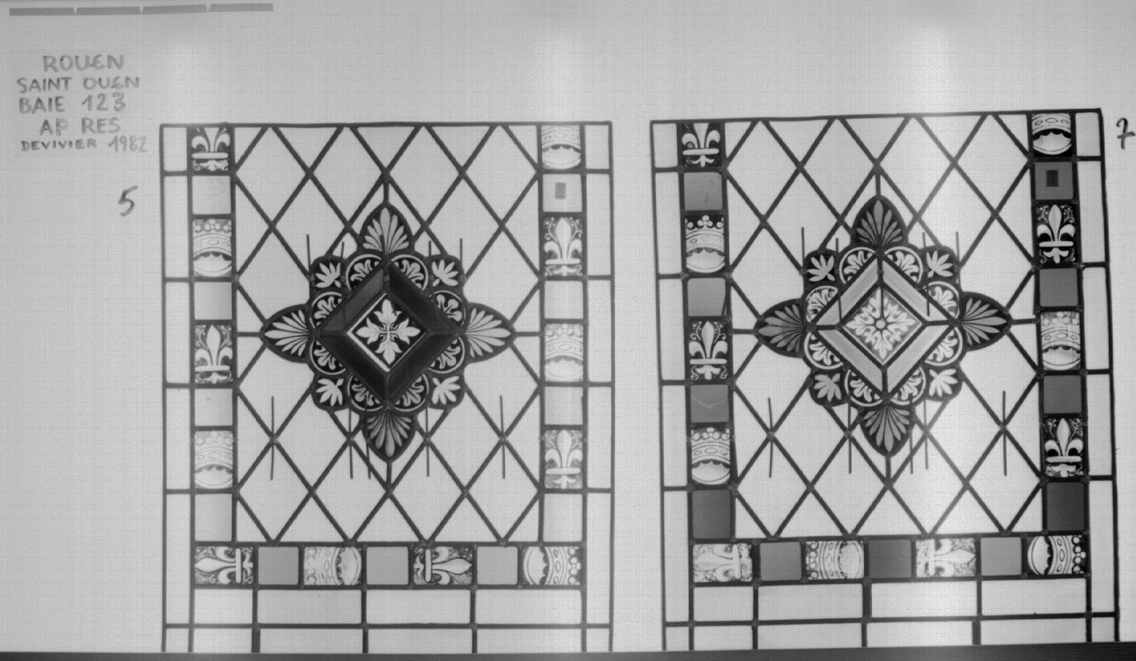 Fenêtre 123 ; Panneaux 5 - 7