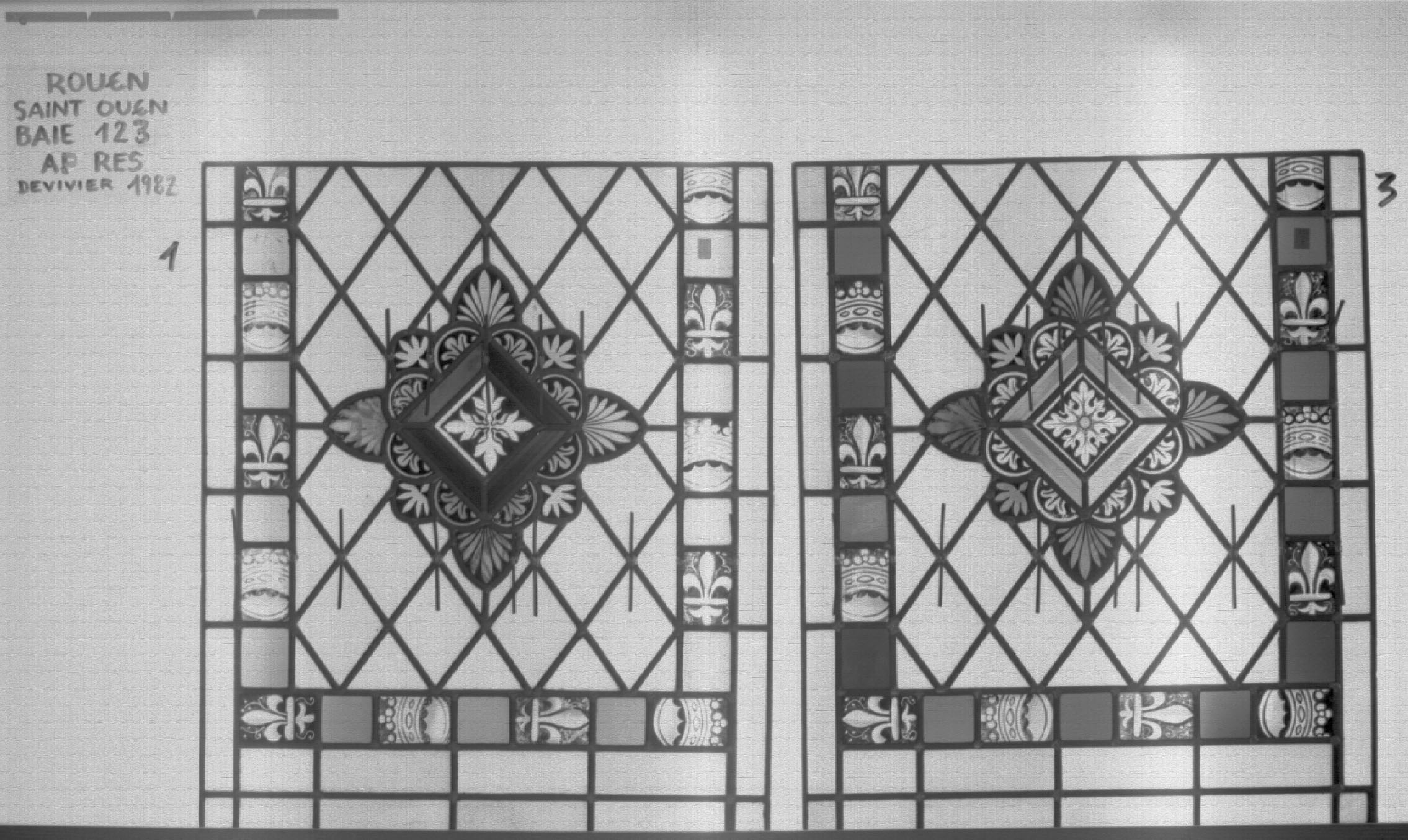 Fenêtre 123 ; Panneaux 1 - 3