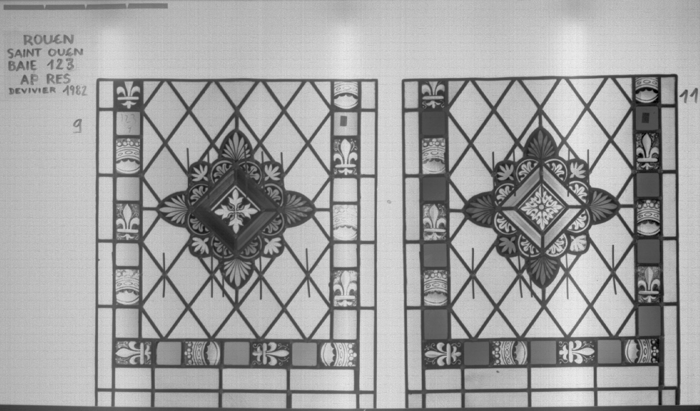 Fenêtre 123 ; Panneaux 9 - 11