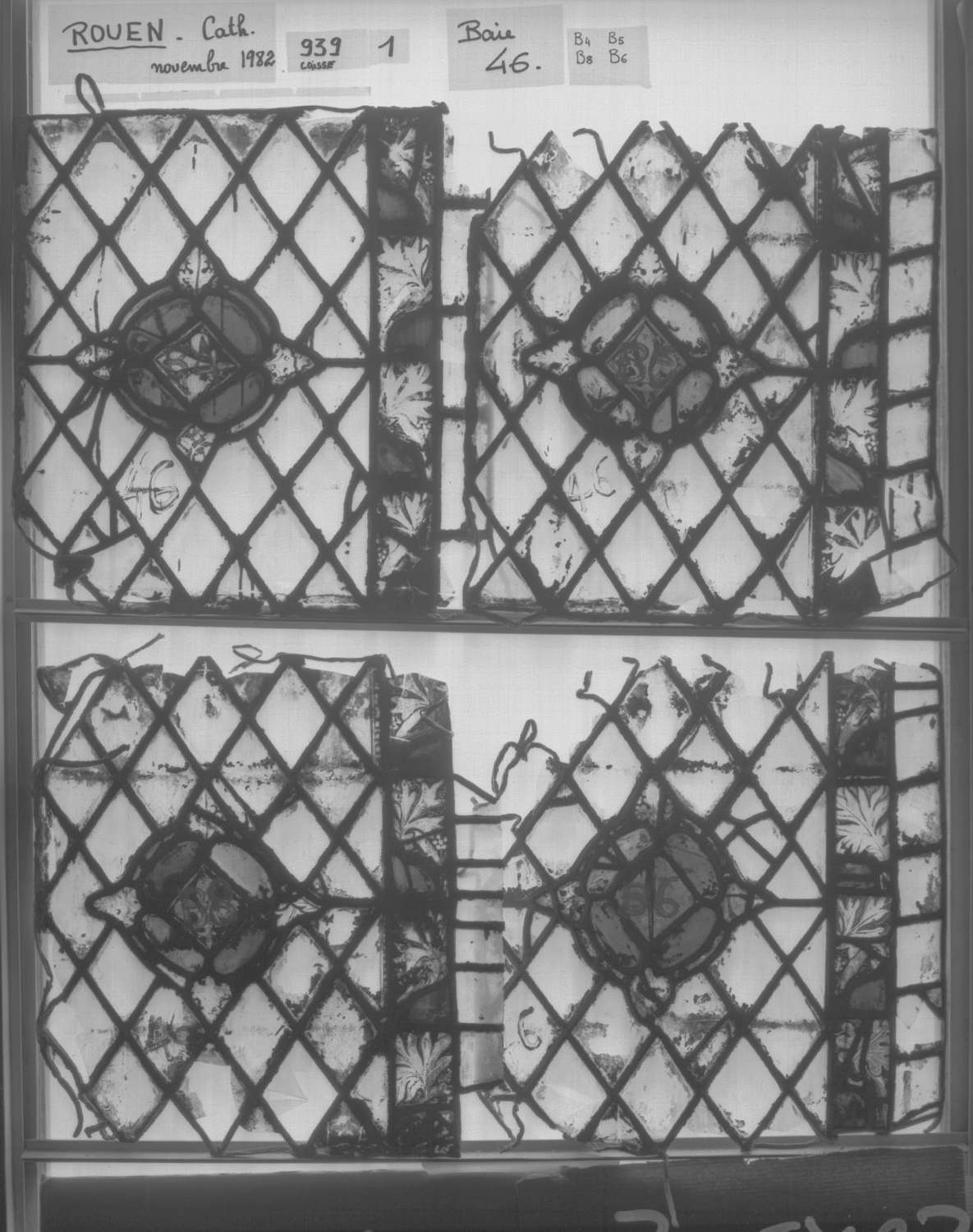 Baie 46 ; Panneaux B4 - B5 - B6 - B8