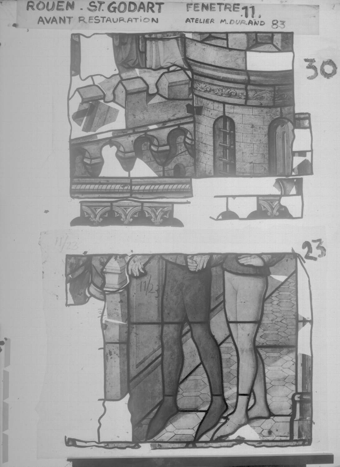 Fenêtre 11 ; Panneaux 23 - 30