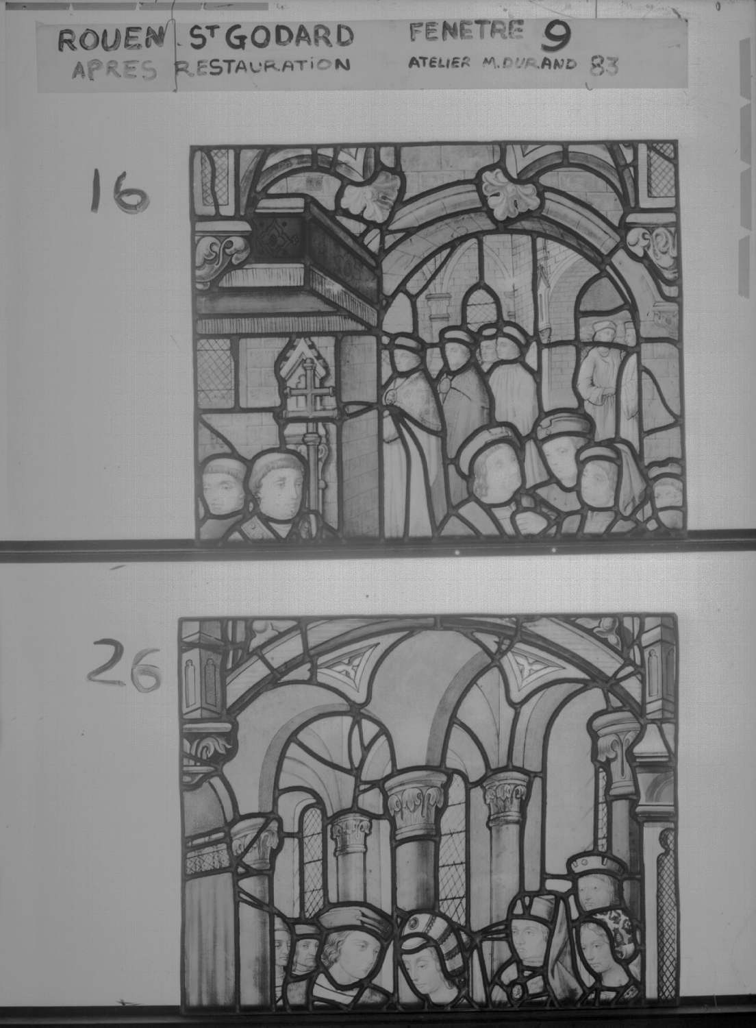 Fenêtre 9 ; Panneaux 16 - 26