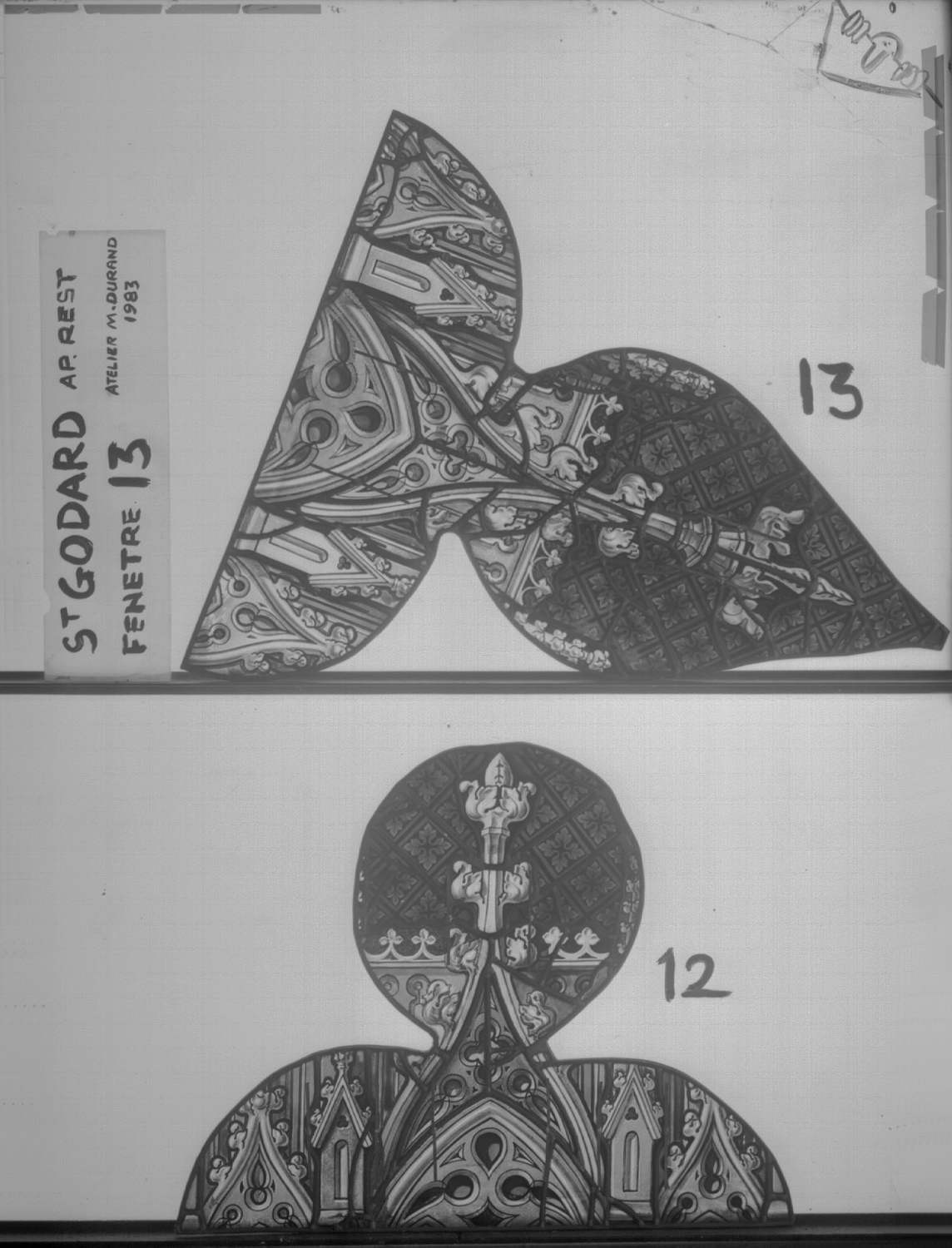 Fenêtre 13 ; Lobes 12 - 13