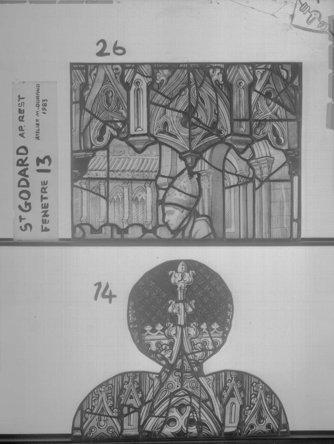 Fenêtre 13 ; Panneau 26 ; lobe 14