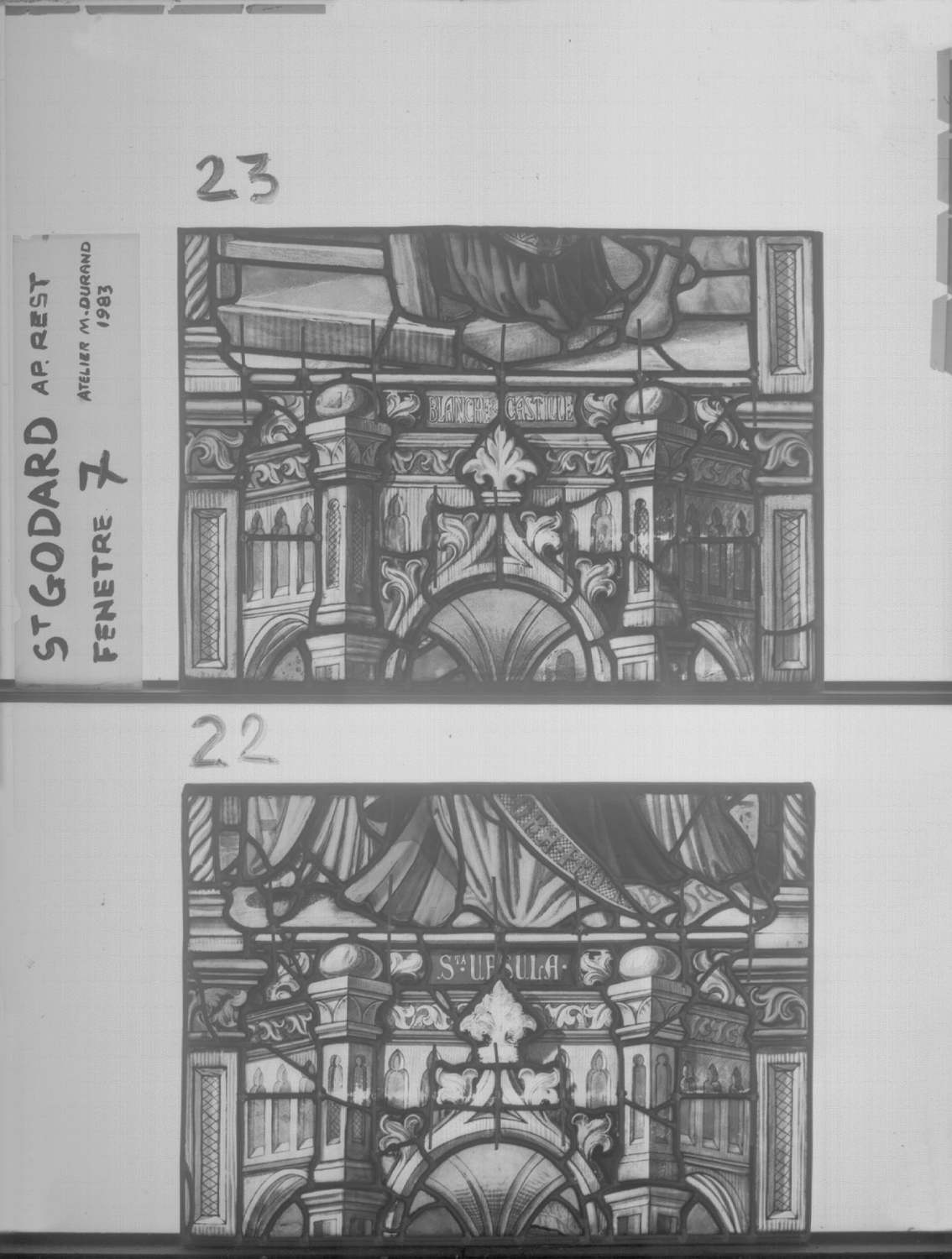 Fenêtre 7 ; Panneaux 22 - 23