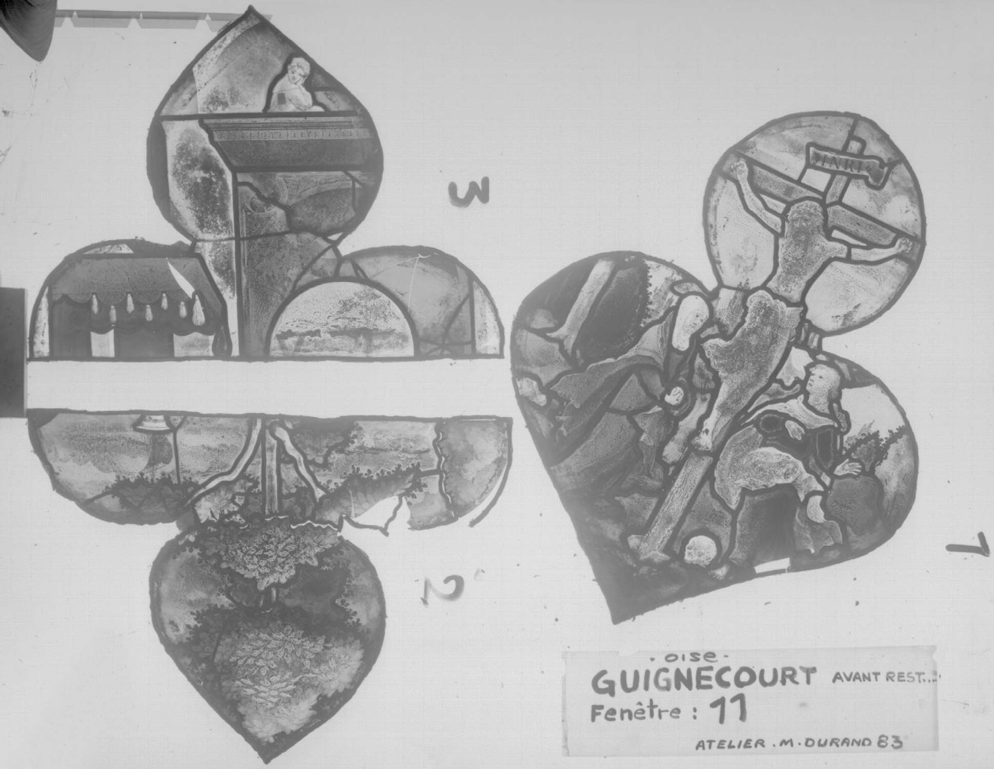 Fenêtre 11 ; Lobes 1 - 2 - 3