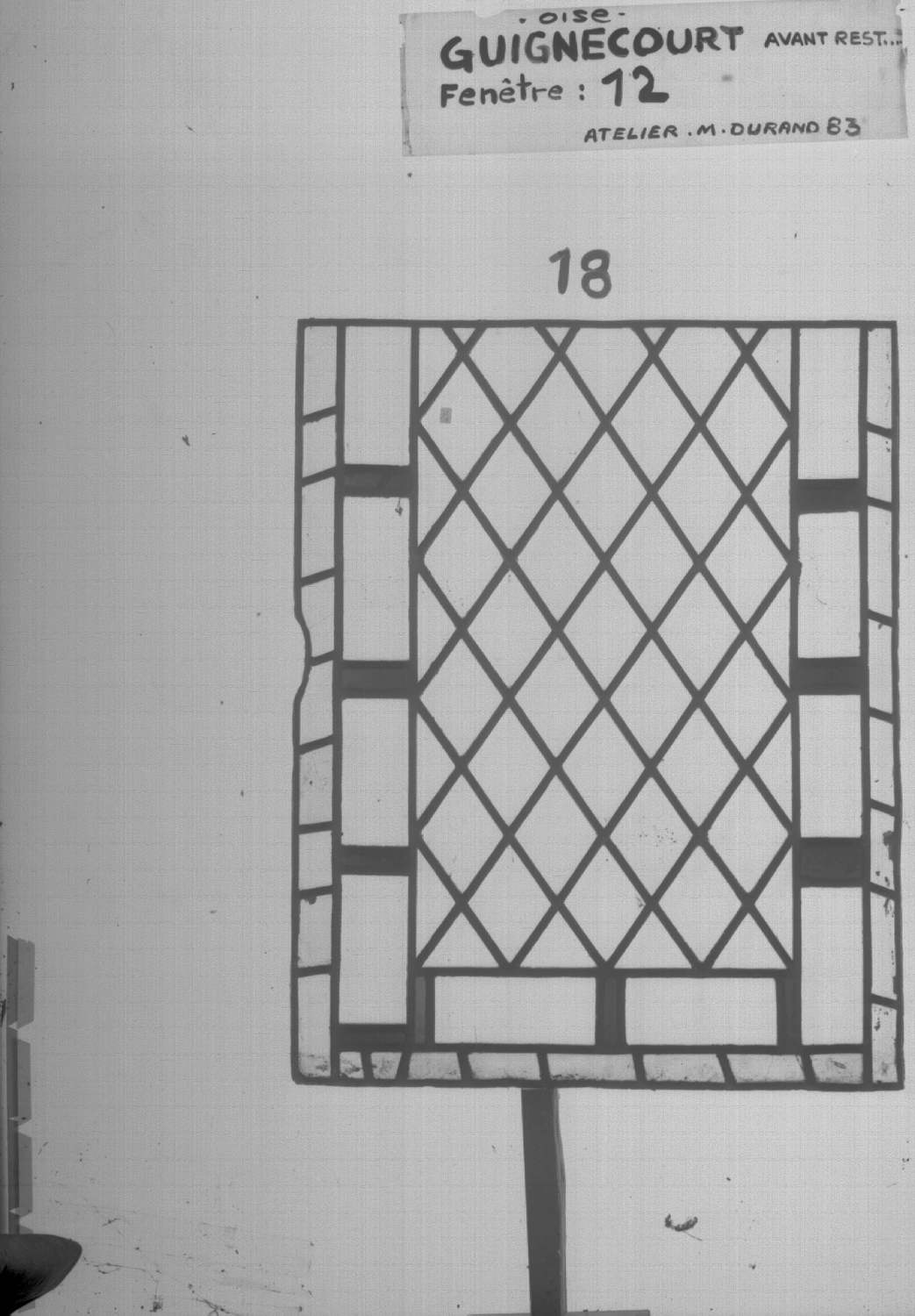 Fenêtre 12 ; Panneau 18