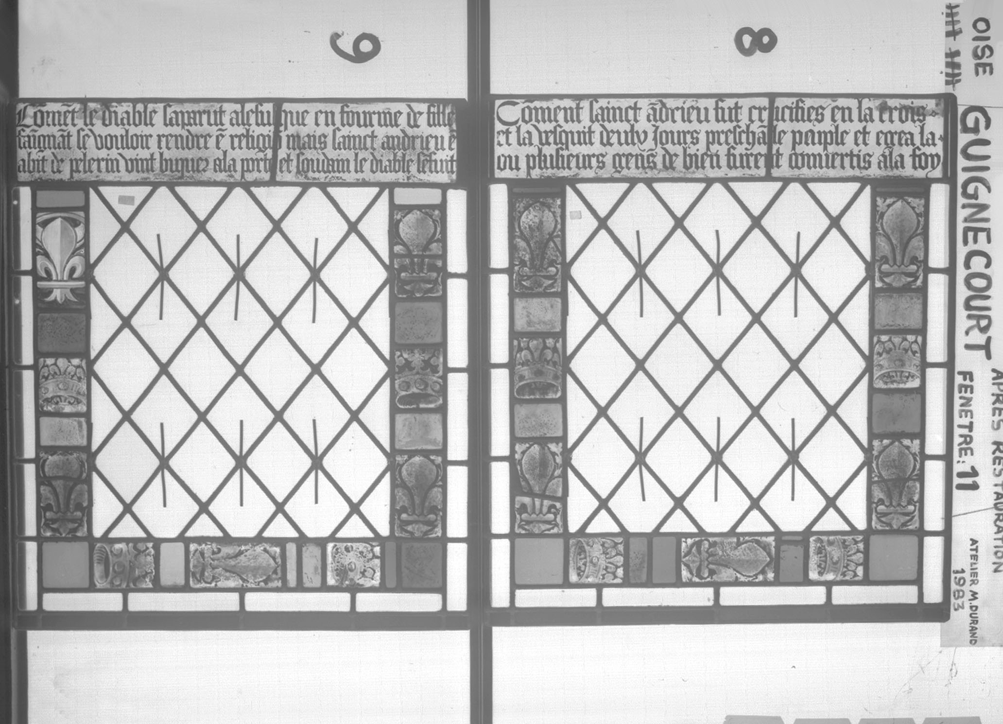 Fenêtre 11 ; Panneaux 8 - 9