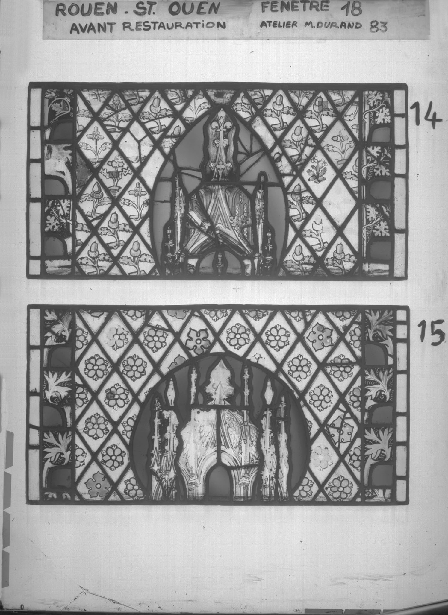 Fenêtre 18 ; Panneaux 14 - 15