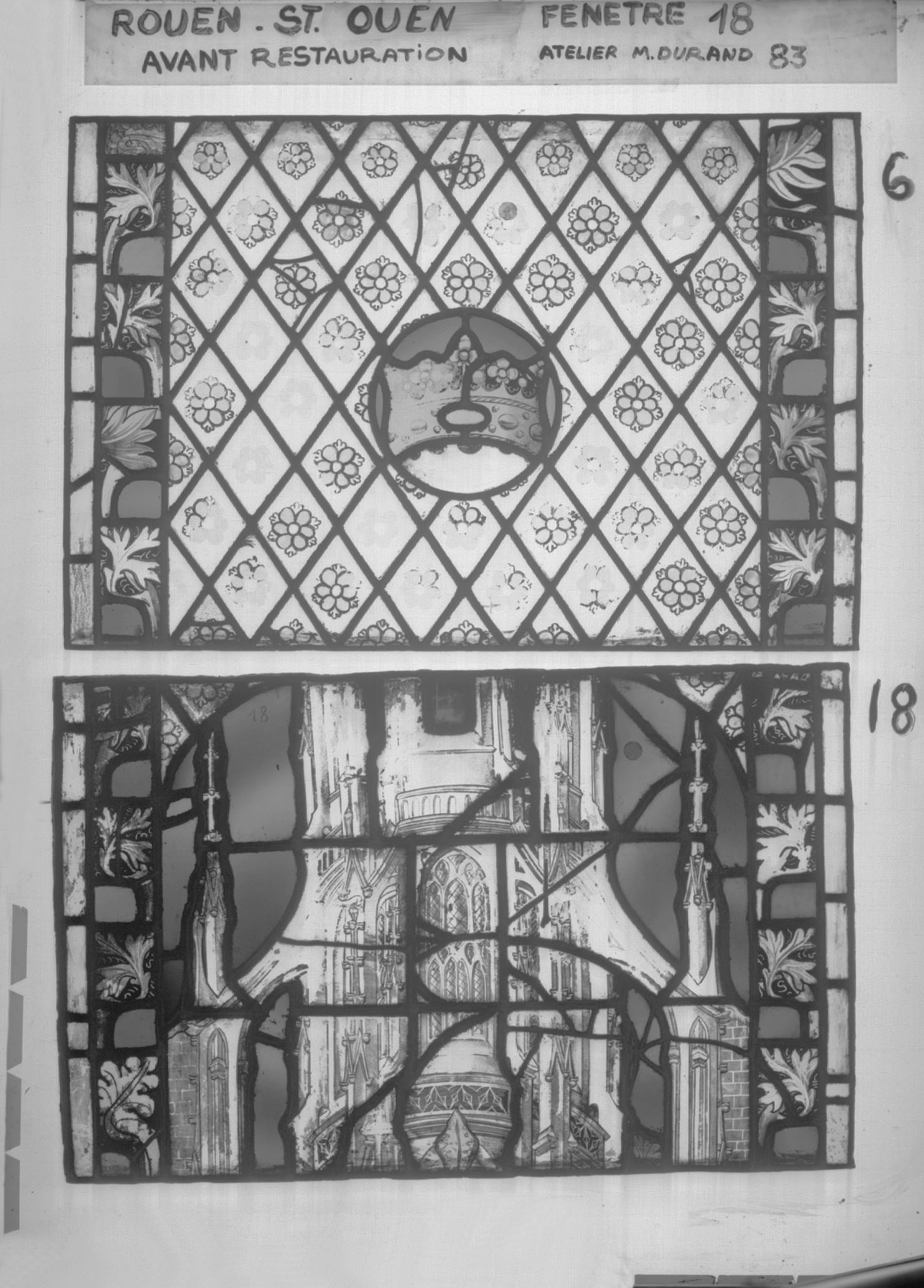 Fenêtre 18 ; Panneaux 6 - 18